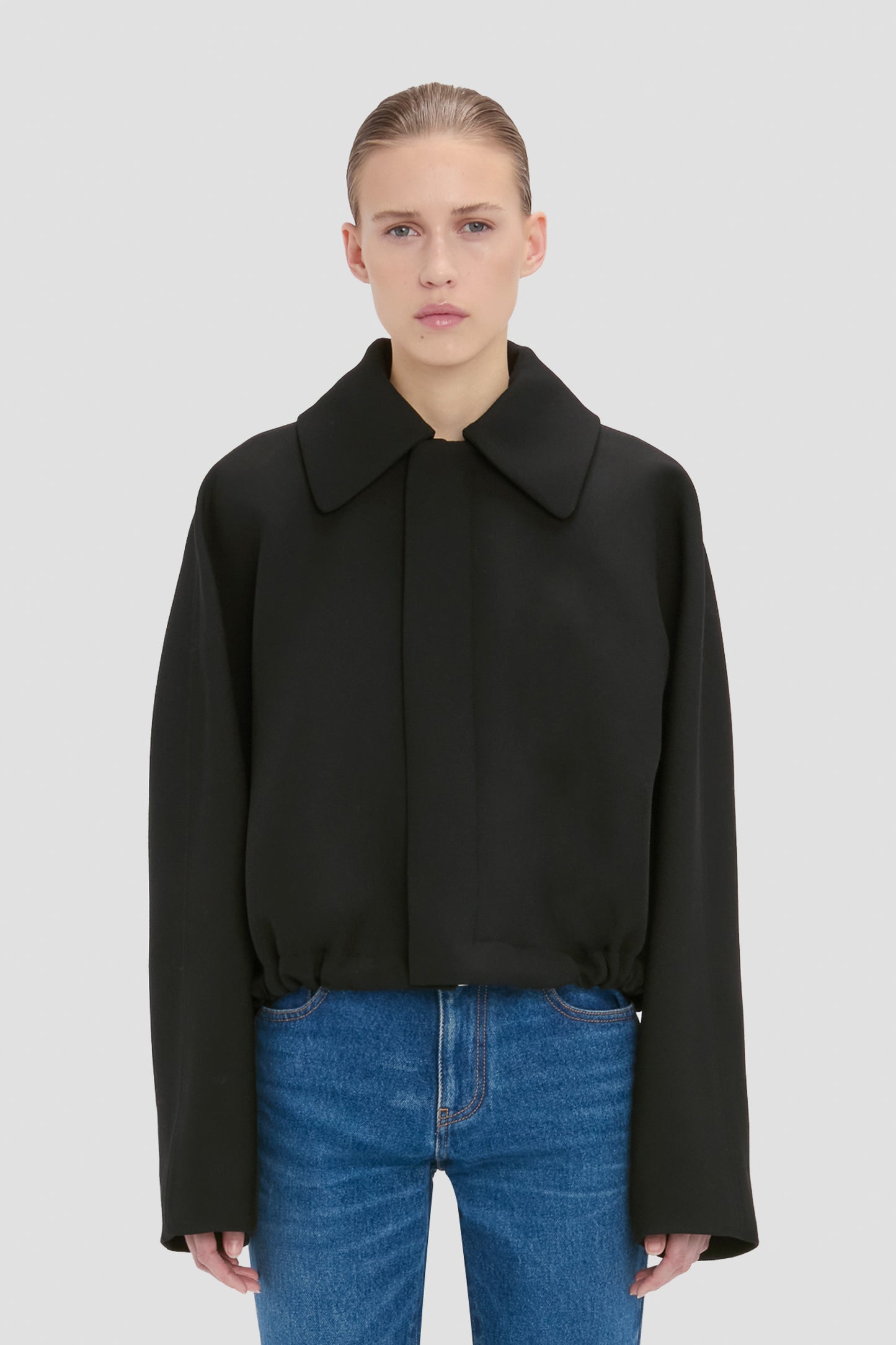 Arden Bomber Jacket In Black