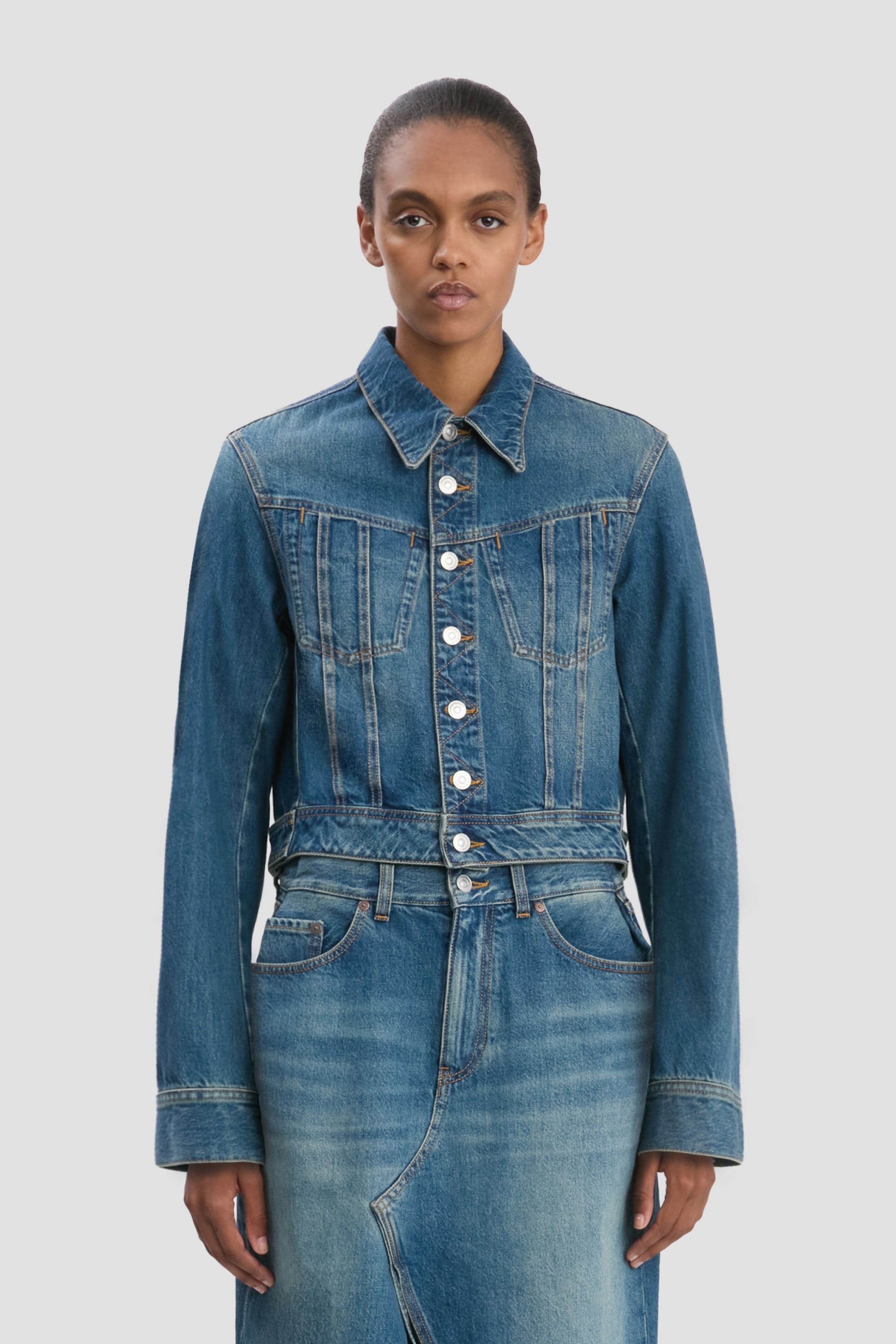 Denim Jacket Mid Wash