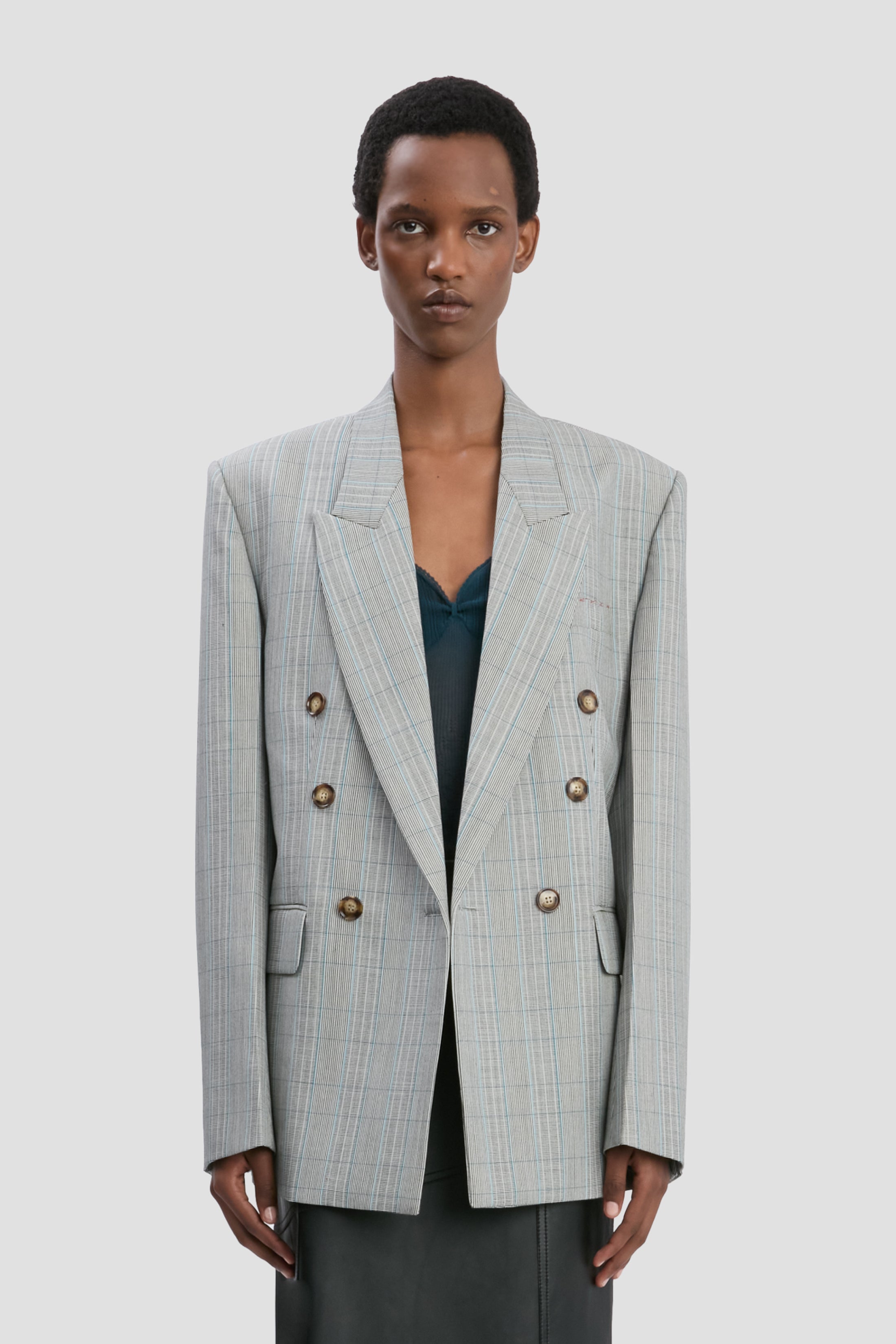 Tailored Jacket Grey Check