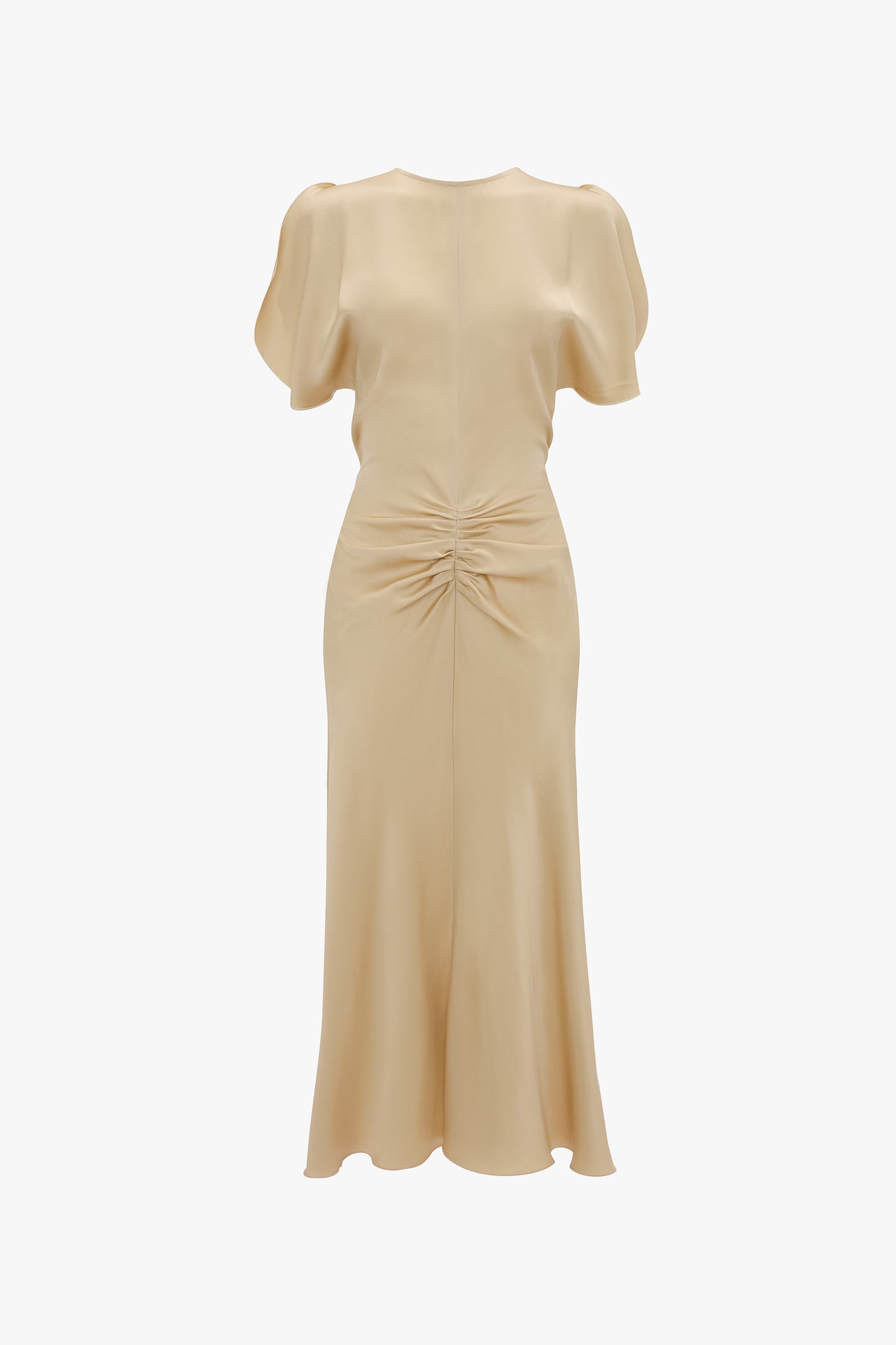 Bela Midi Dress In Macadamia