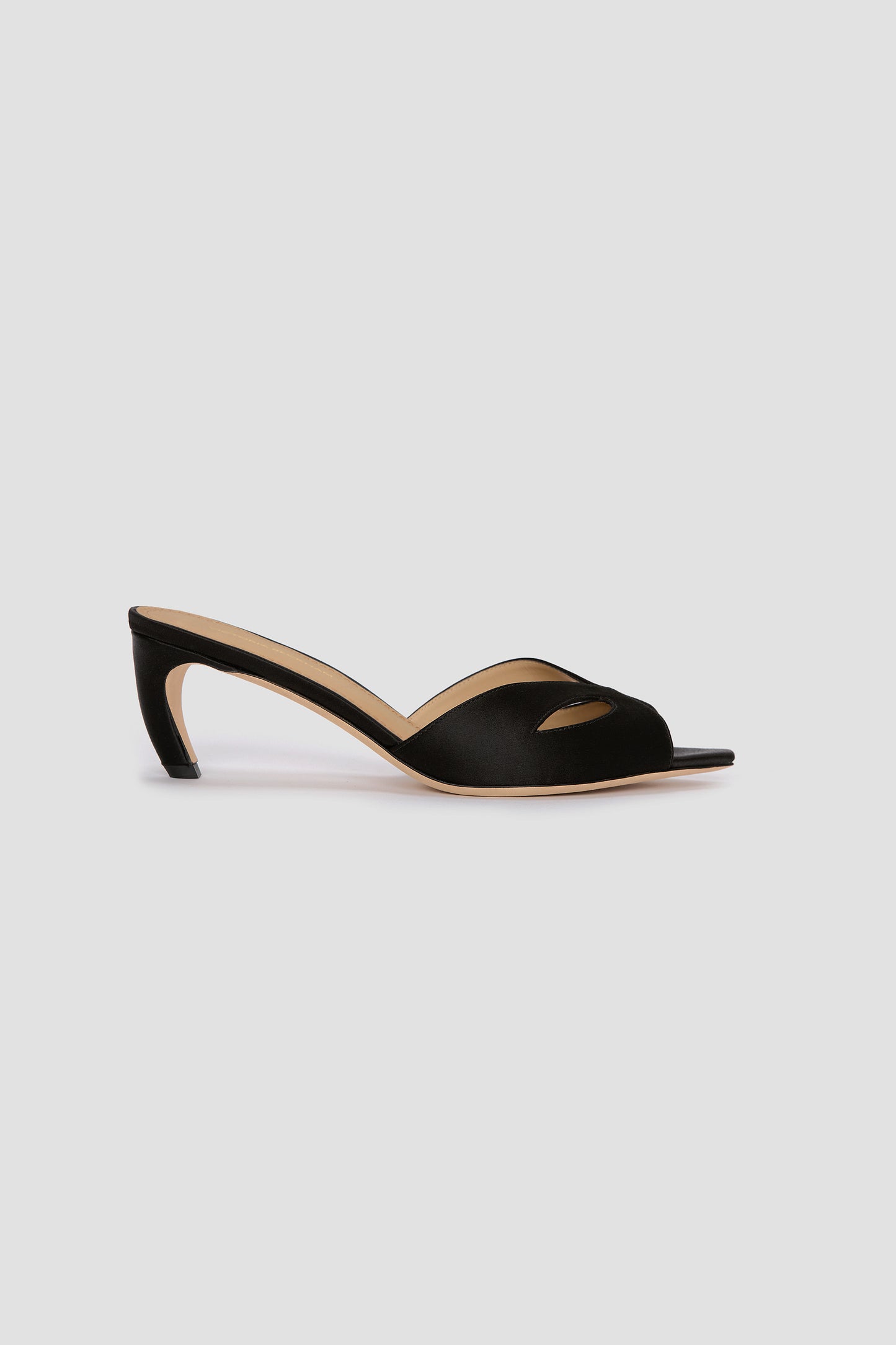 Harlow Mask Mule 55 Satin