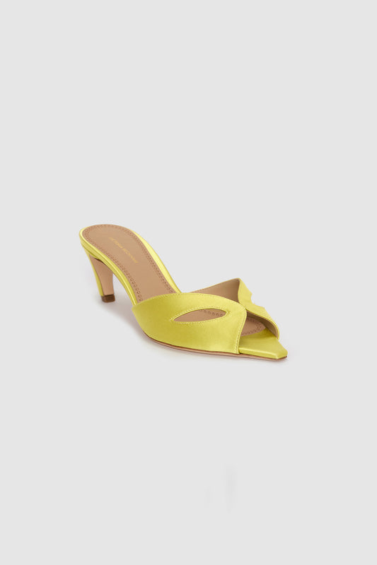 Harlow Mask Mule 55 Satin