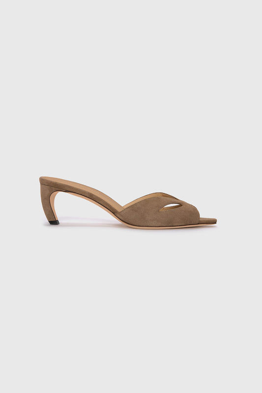 Harlow Mask Mule 55 Suede
