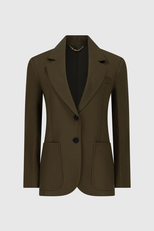 Katherine Jacket In Black – Victoria Beckham