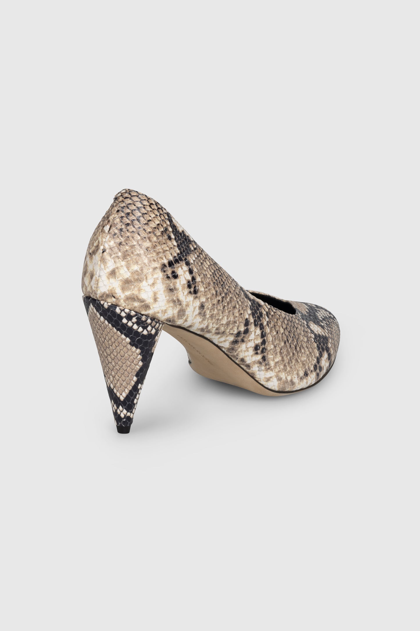 Maverick Pump 80 Snake Print Leather