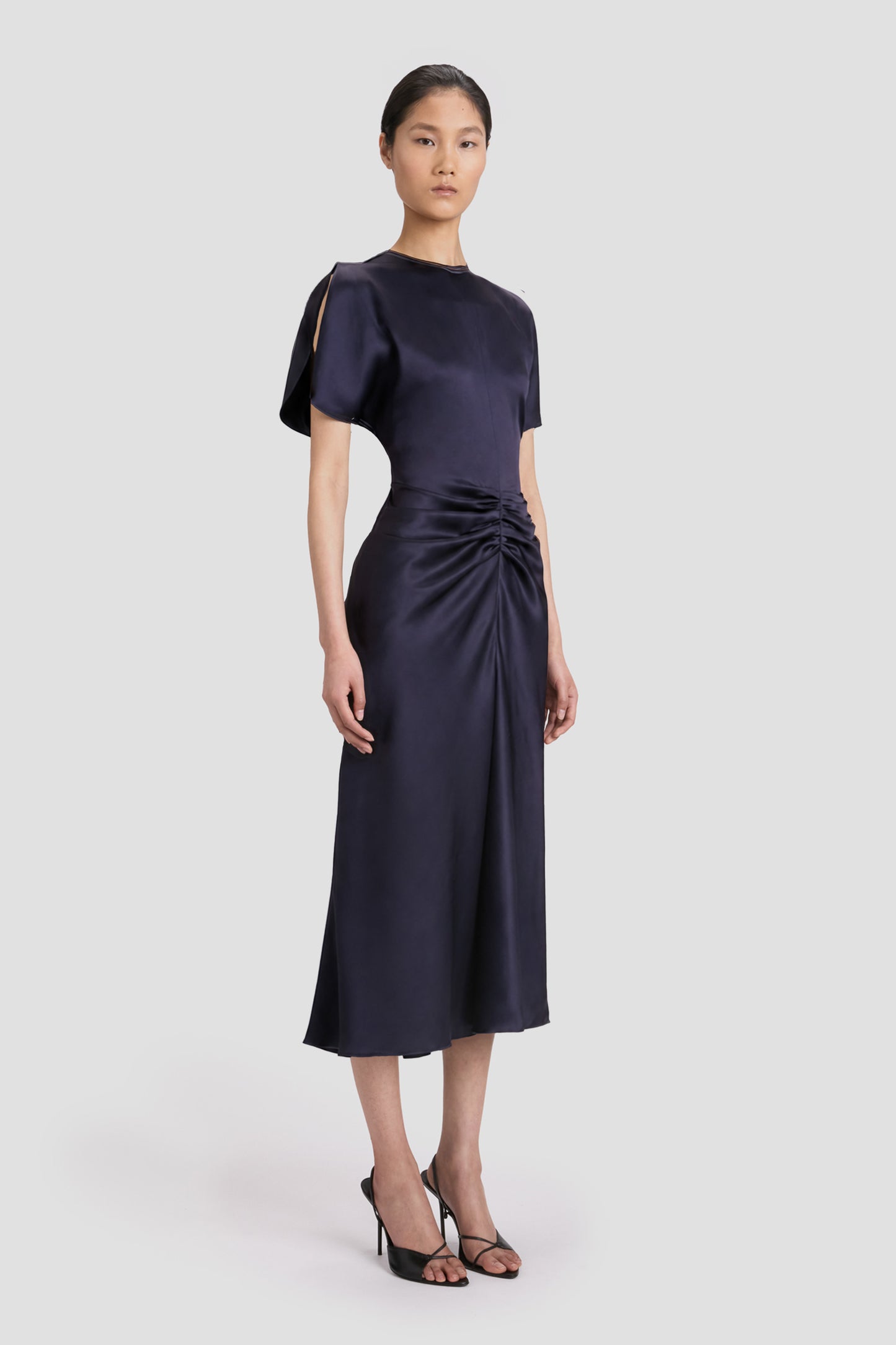 Bela Midi Dress In Midnight