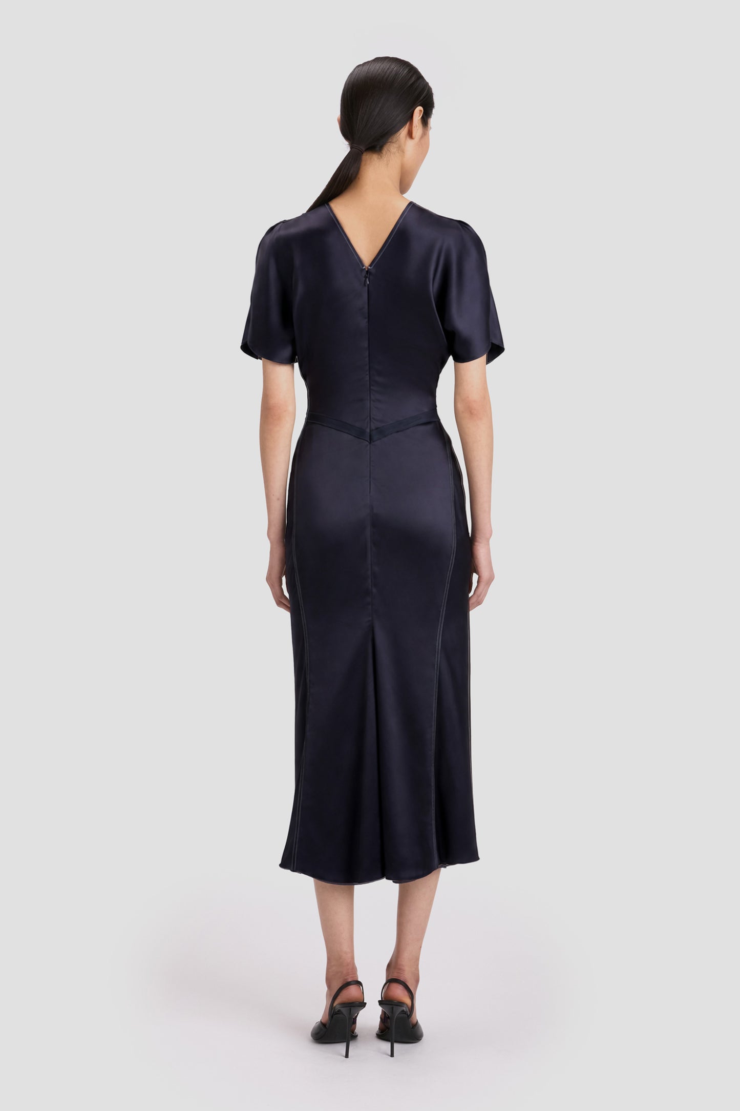 Bela Midi Dress In Midnight