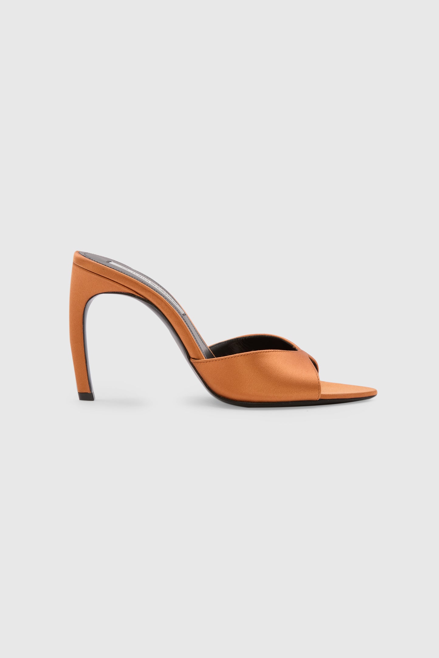 Harlow Open Toe Mule 100 Satin
