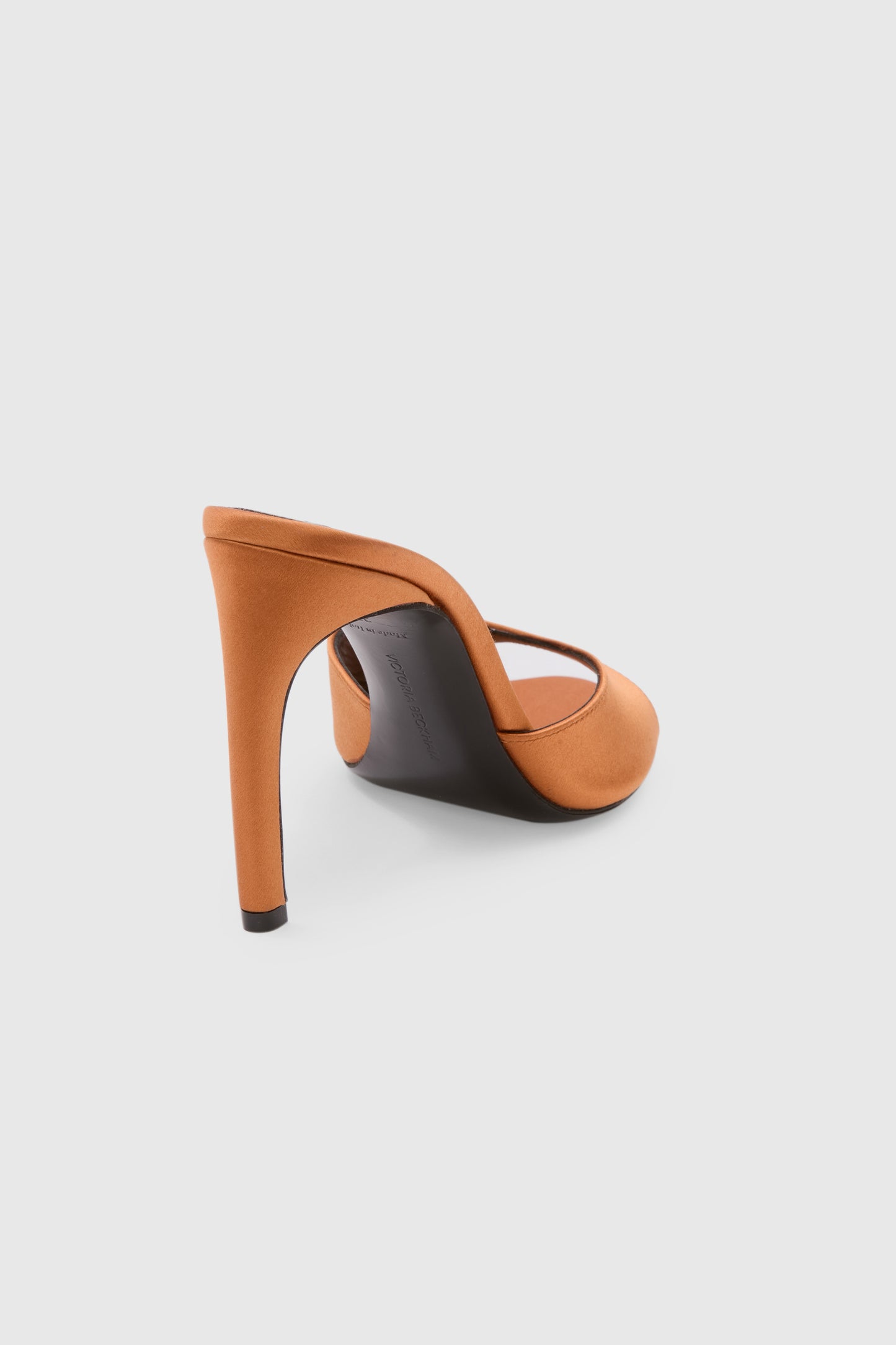 Harlow Open Toe Mule 100 Satin