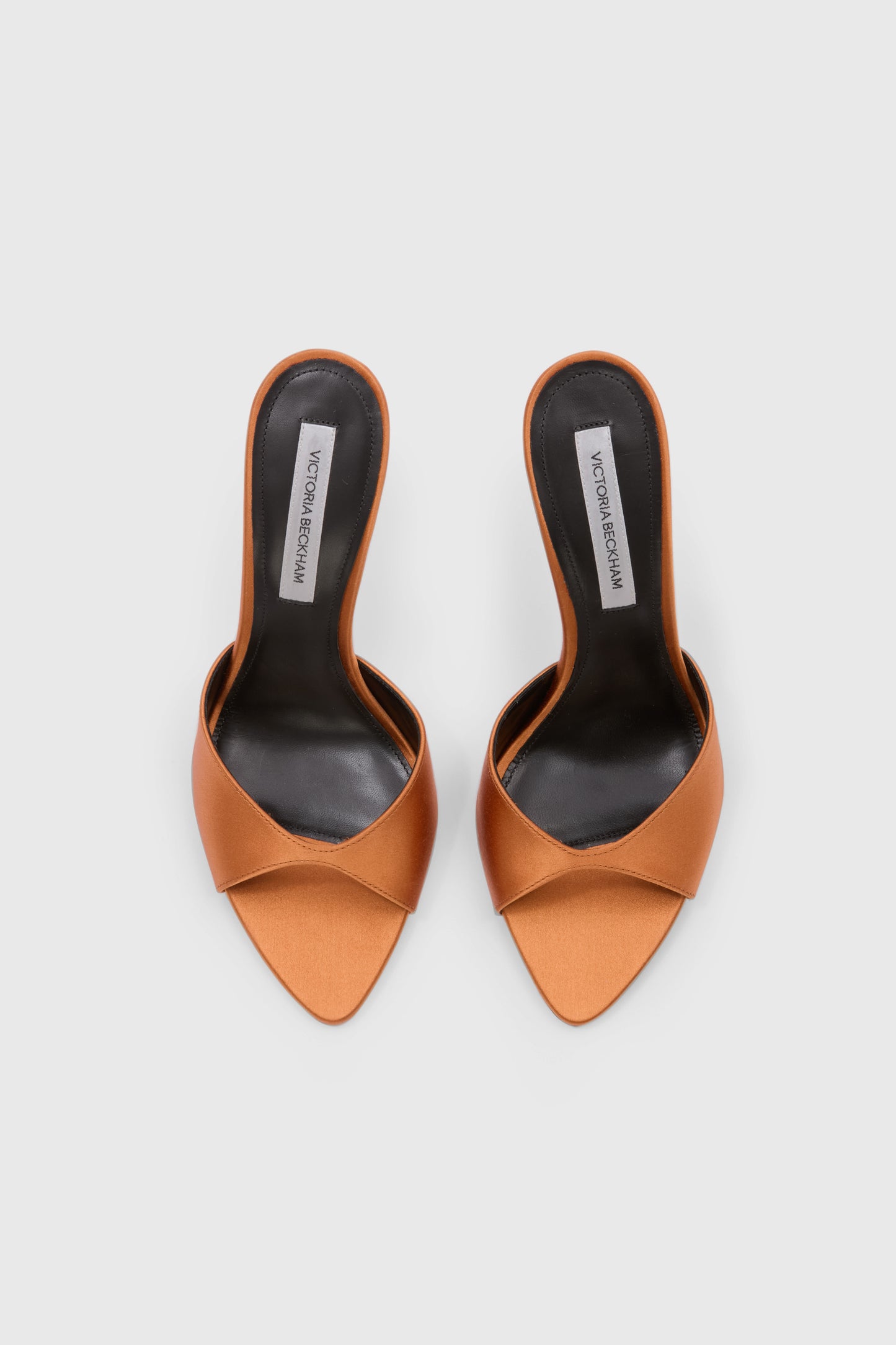 Harlow Open Toe Mule 100 Satin
