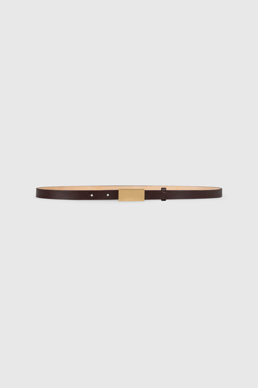 Portofino Mirror Belt Micro 15mm Shiny Calf Leather