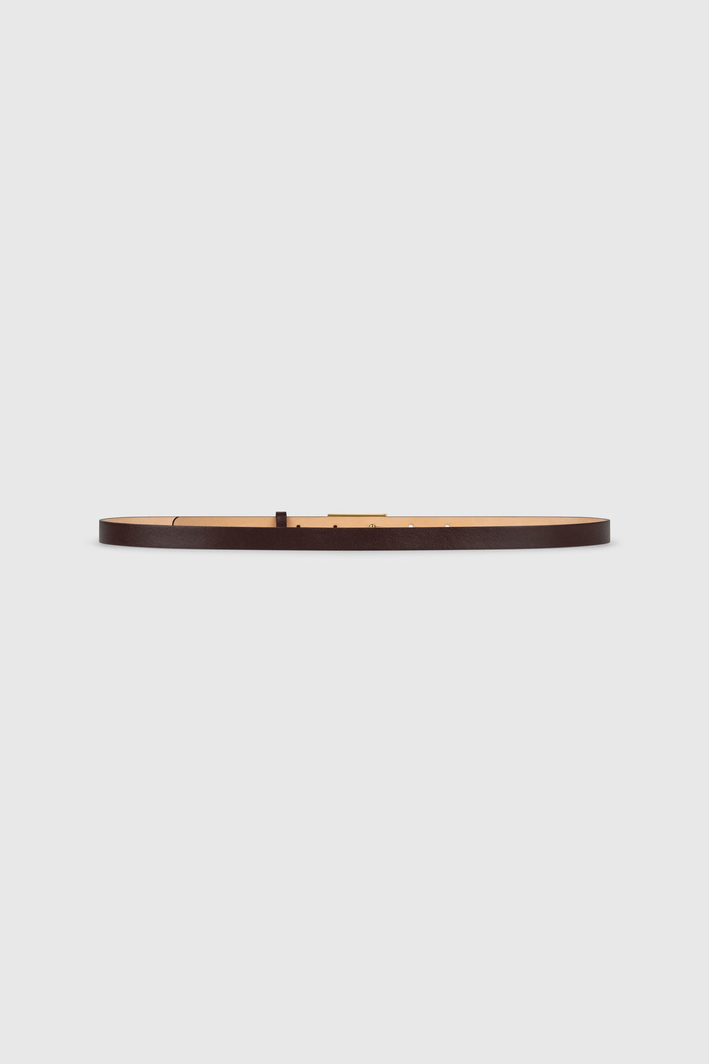 Portofino Mirror Belt Micro 15mm Shiny Calf Leather