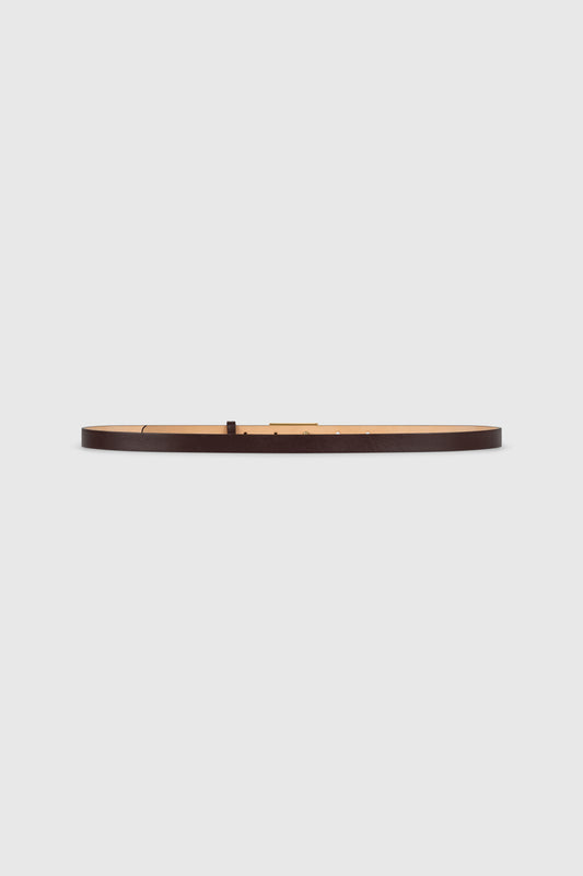 Portofino Mirror Belt Micro 15mm Shiny Calf Leather