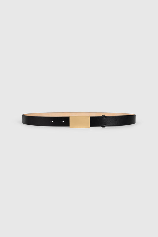 Portofino Mirror Belt Jumbo 30mm Shiny Calf Leather