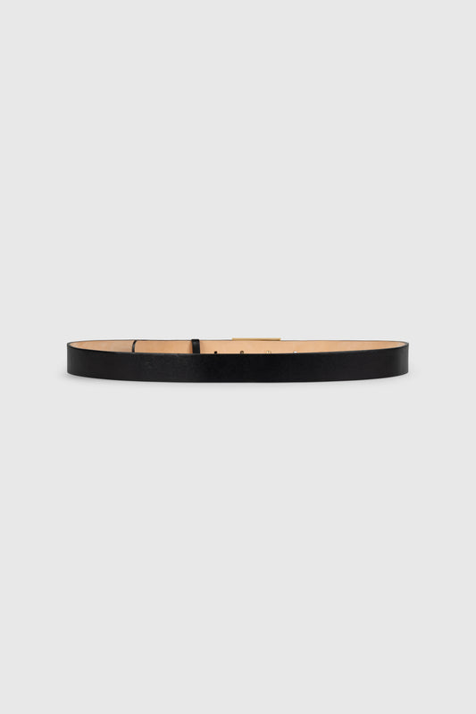 Portofino Mirror Belt Jumbo 30mm Shiny Calf Leather
