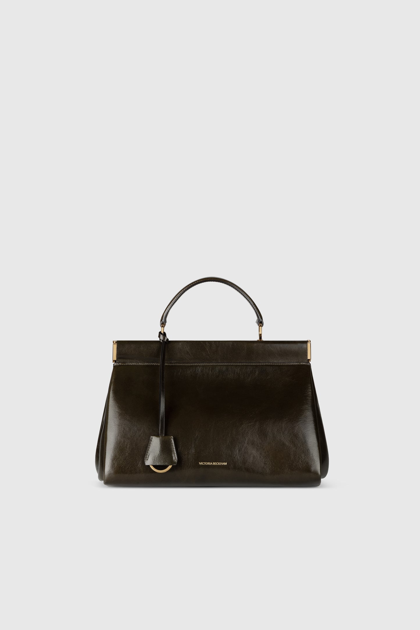 Sloane Frame Bag 28 Distressed Leather Dark