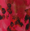 Raspberry Floral Print
