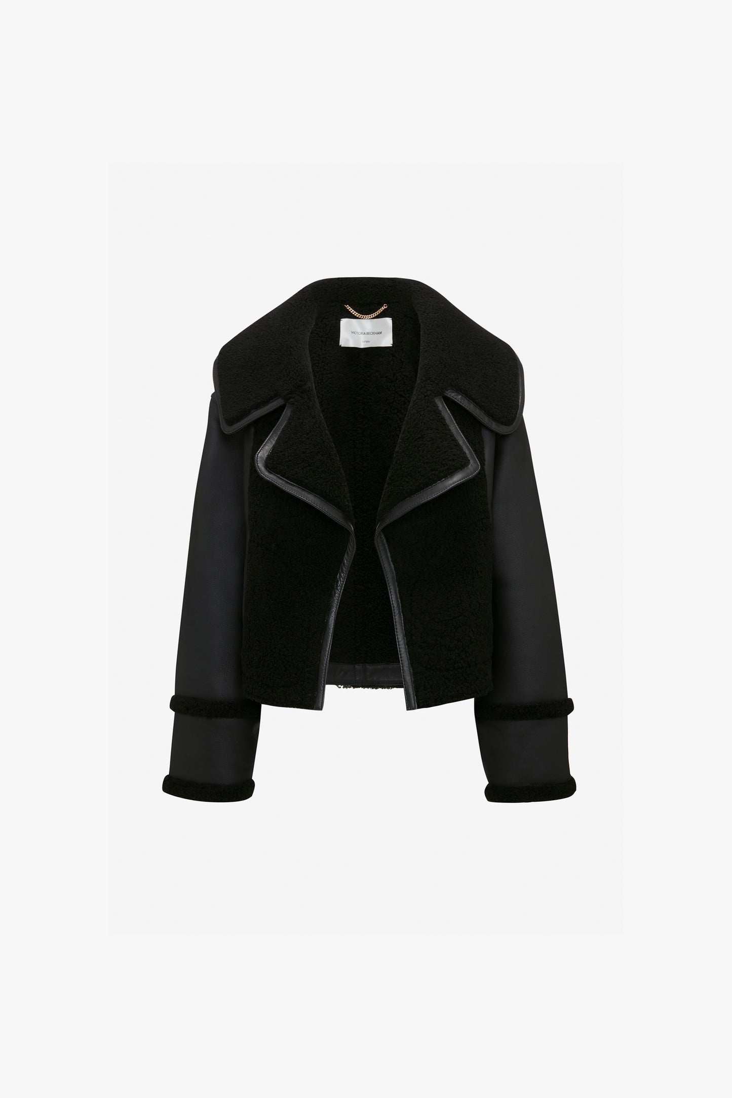 Shearling Jacket In Black