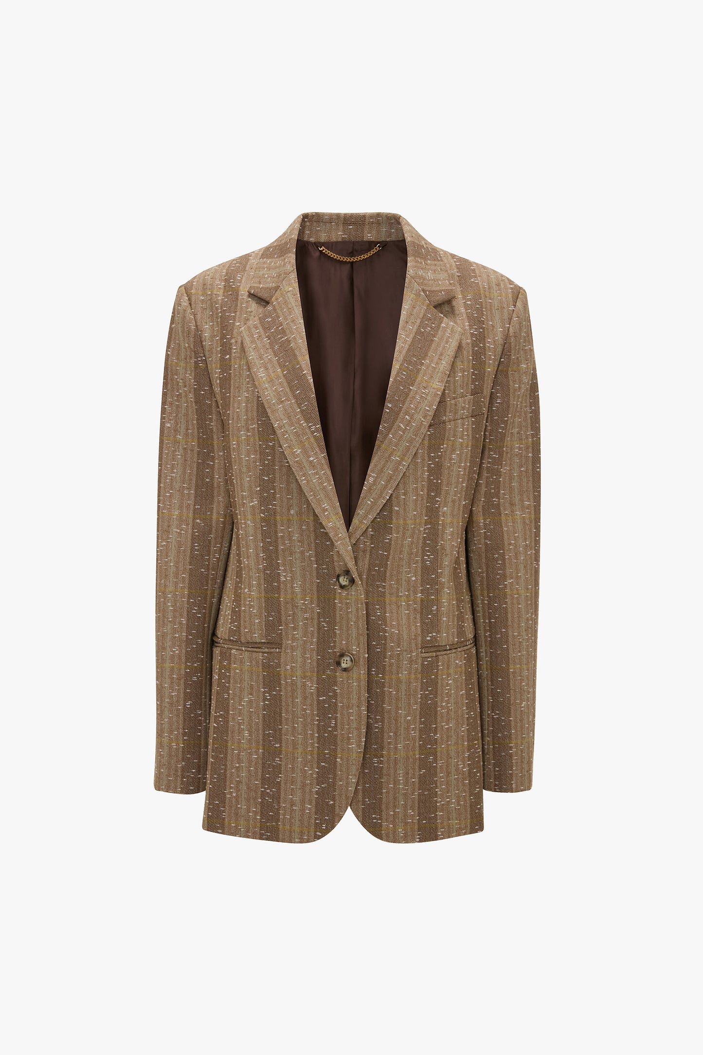 Tailored Jacket In Beige-Pistachio