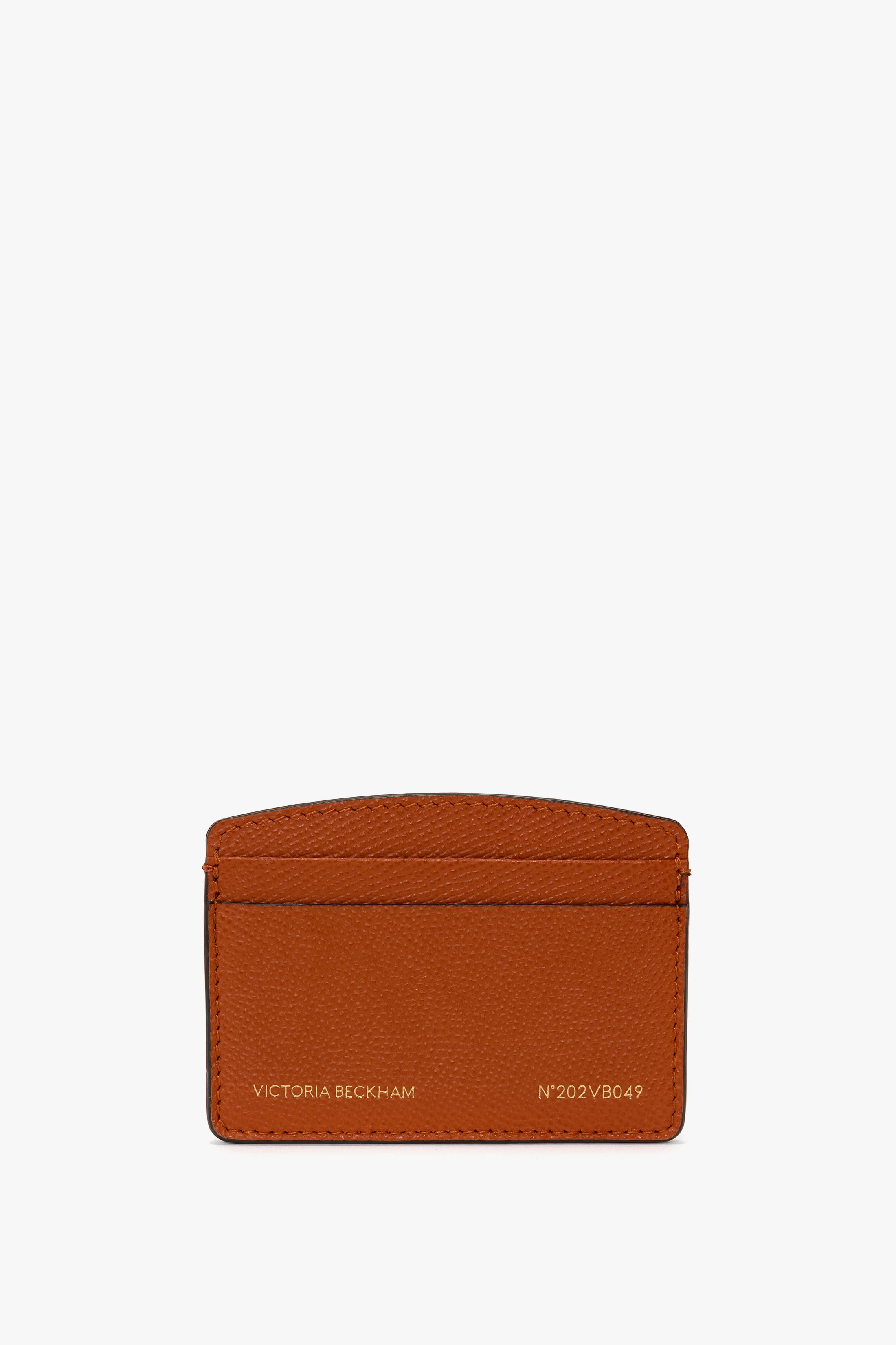 Card Holder Burnt Grained Leather