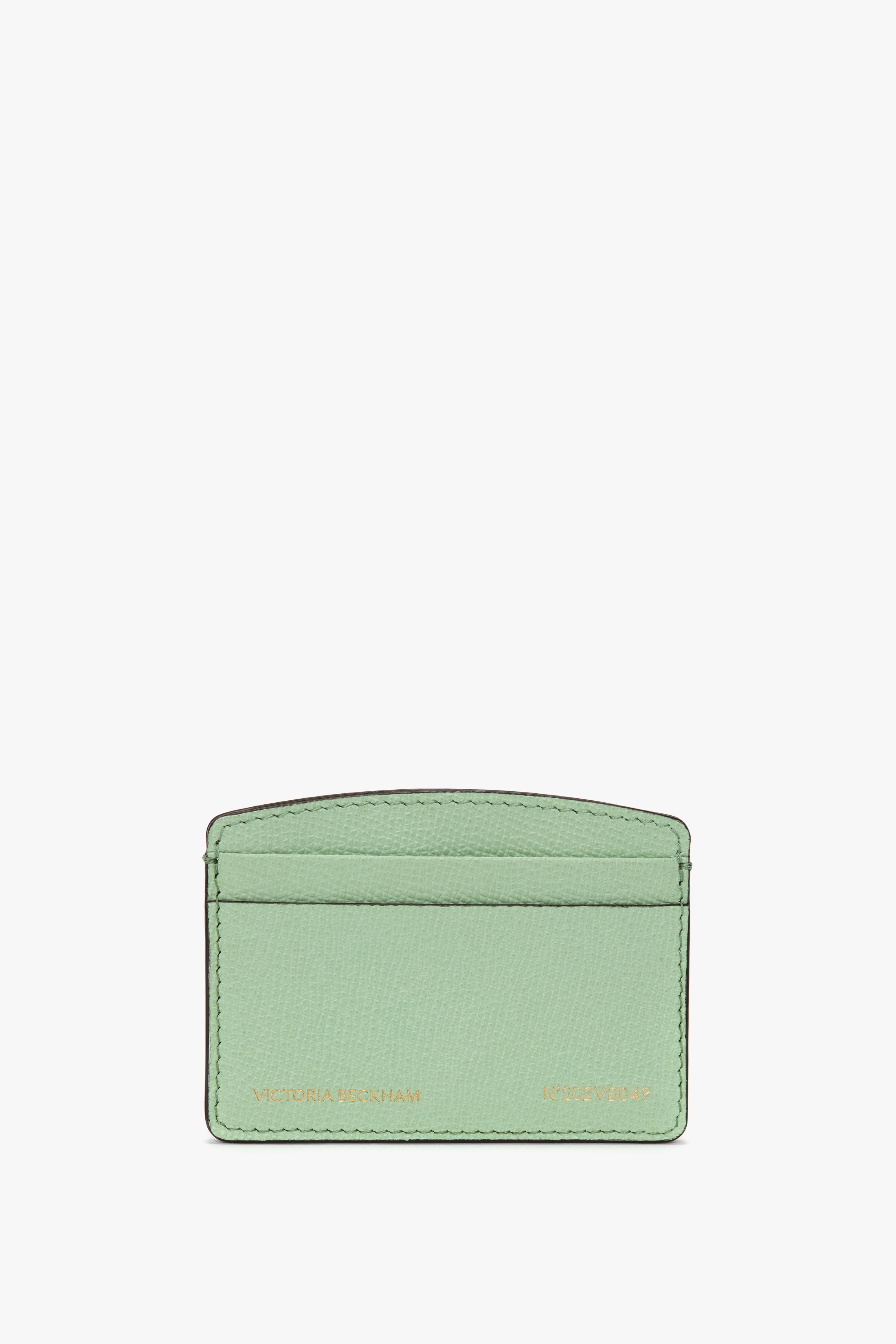 Card Holder Jade Grained Leather