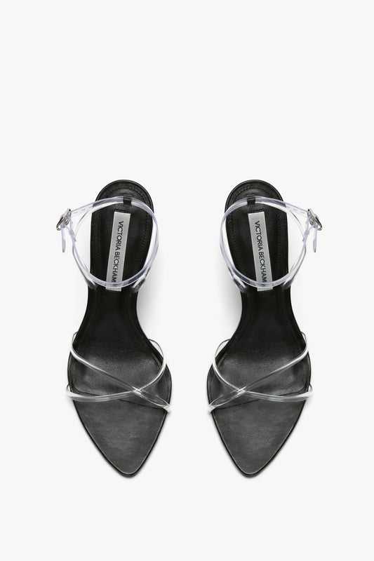 Transparent Sandal In Black