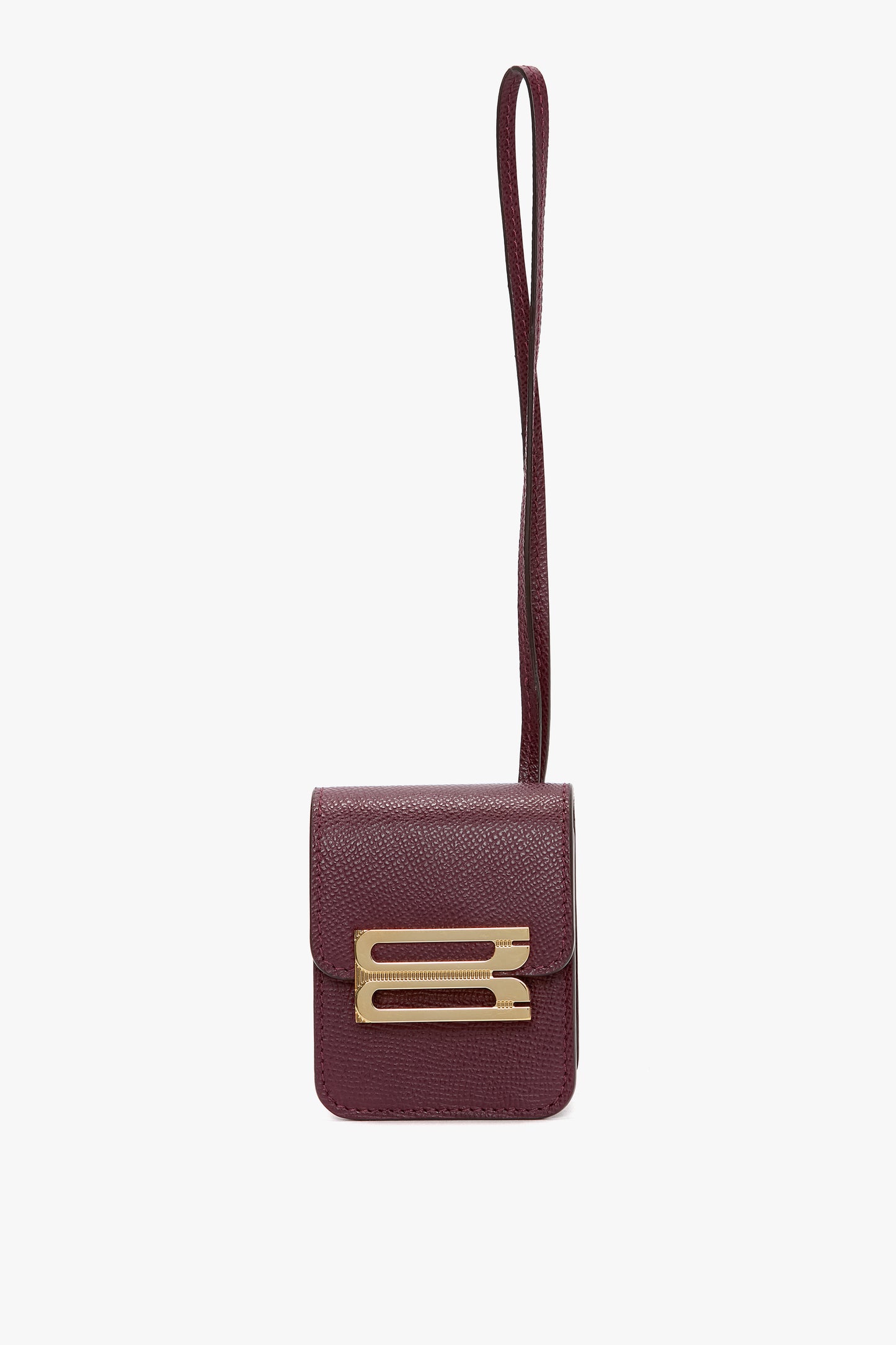 Dorian Pocket In Burgundy Grained Leather