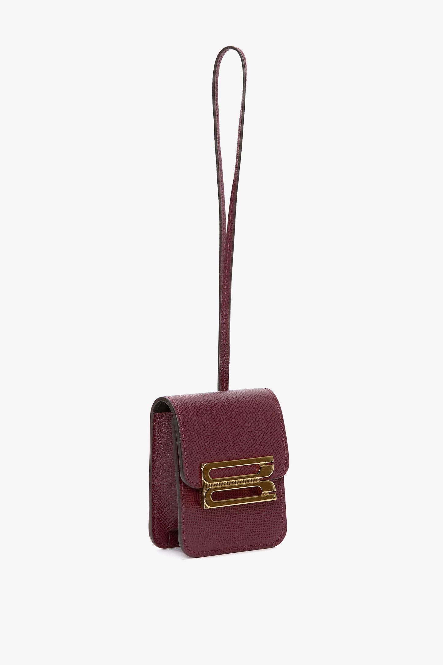 Dorian Pocket In Burgundy Grained Leather