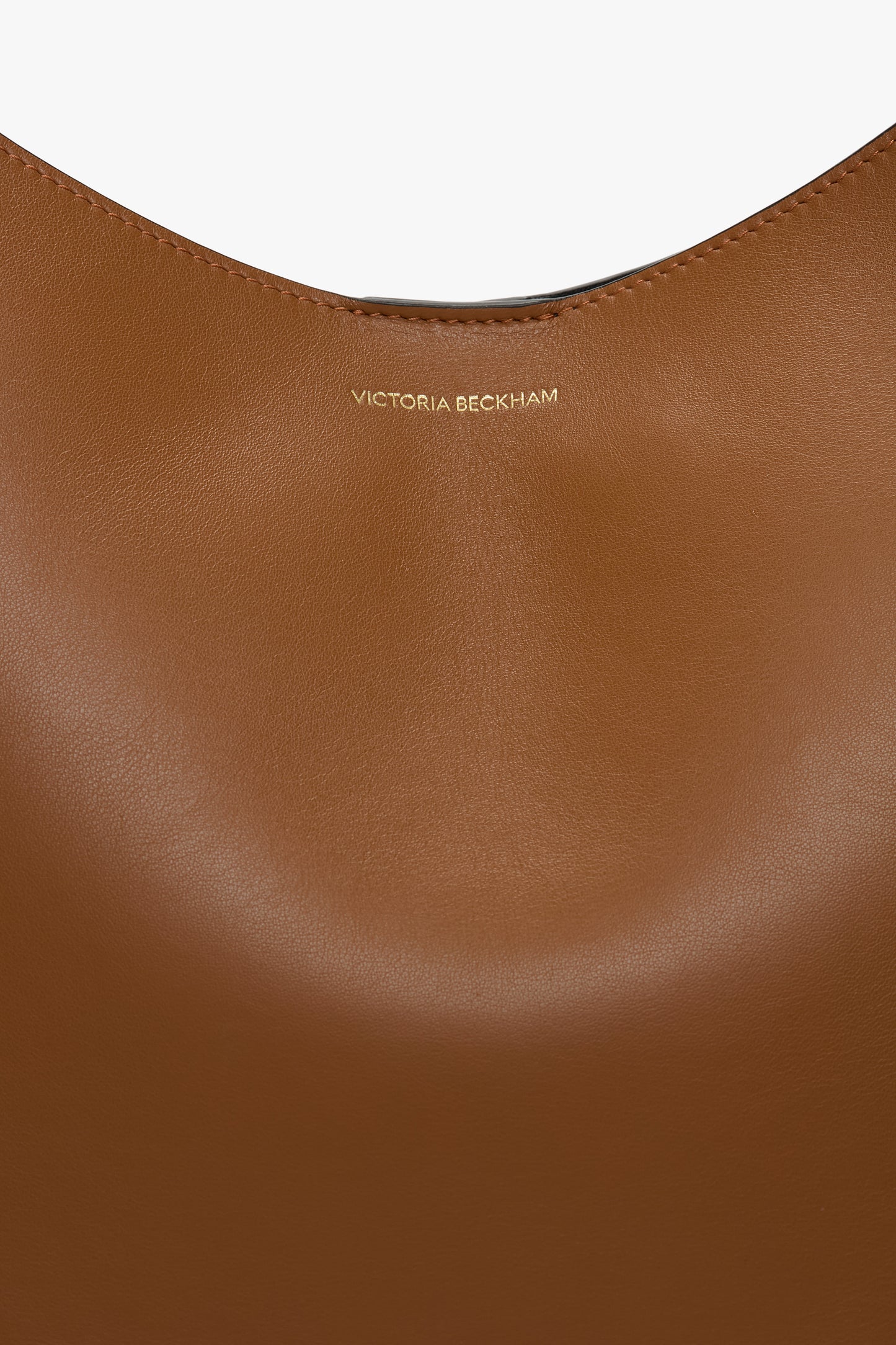 Dia Hobo Bag In Tan Smooth Leather