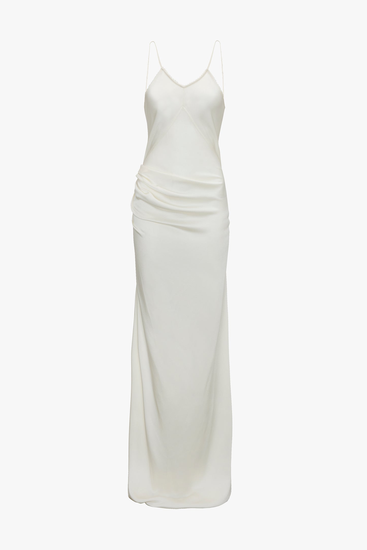 Cami Floor-Length Dress In Ivory