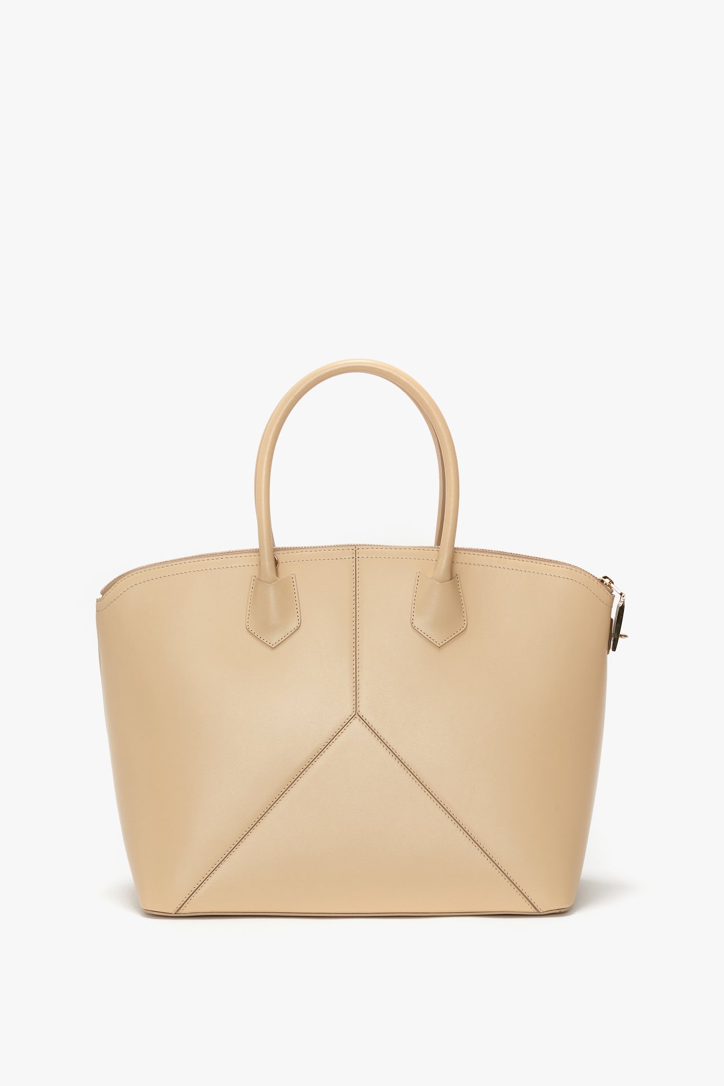 Victoria Top Handle Bag In Sesame Leather – Victoria Beckham UK