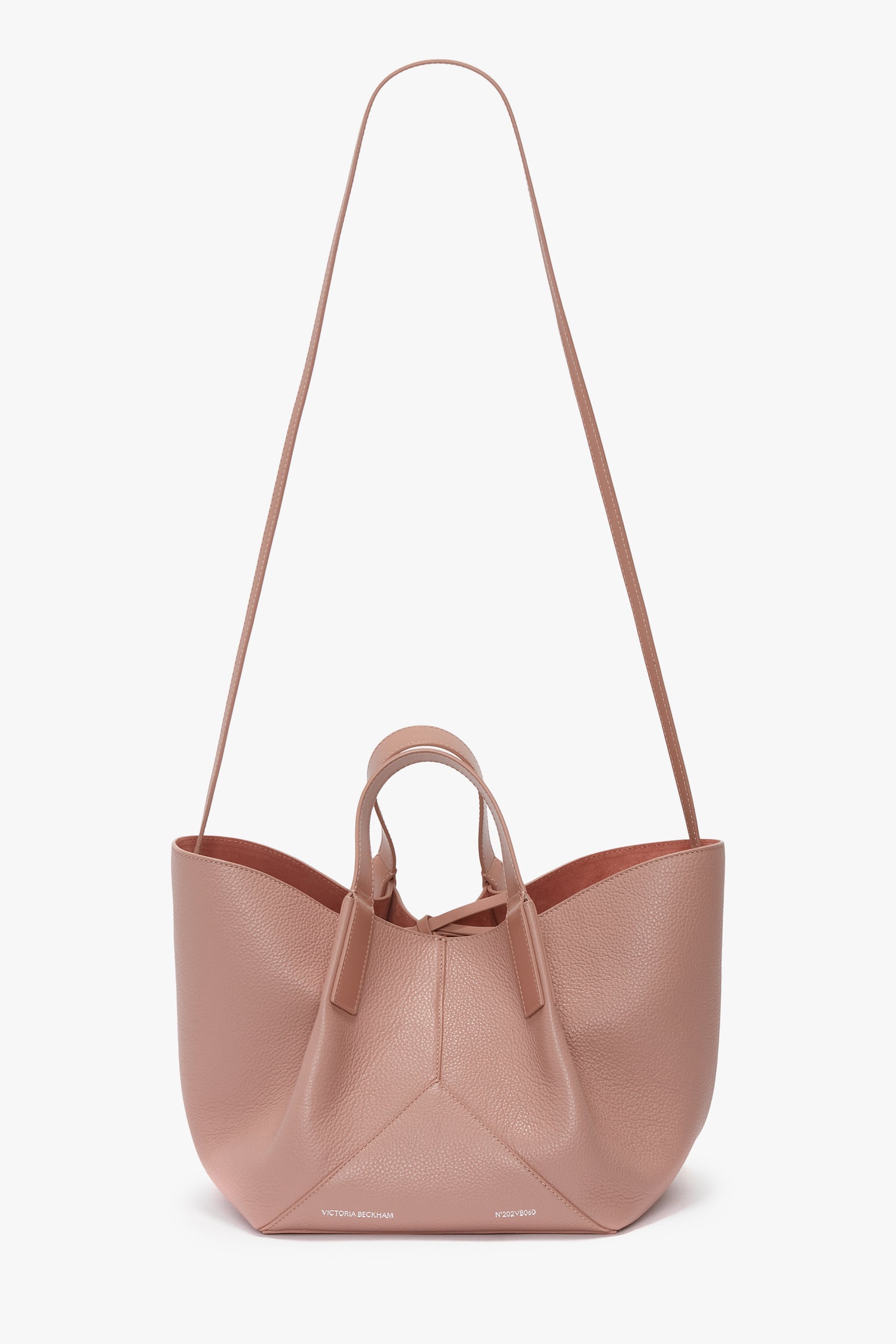 W11 Mini Tote Bag In Marshmallow Leather Victoria Beckham UK