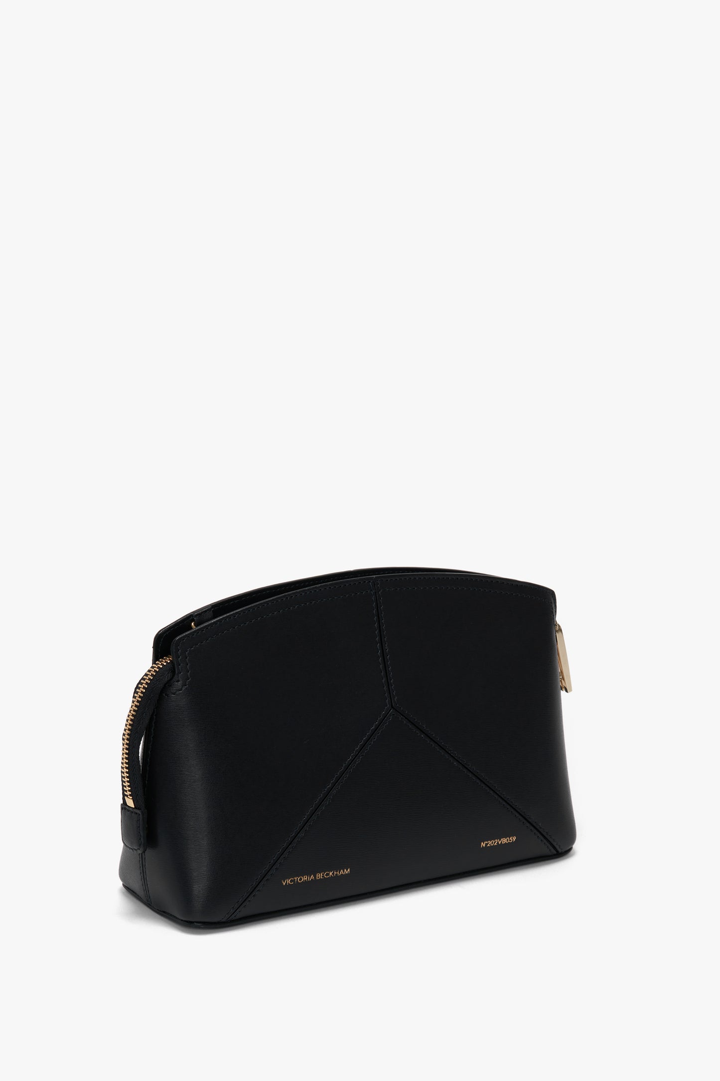 Victoria Cross Body In Black Leather