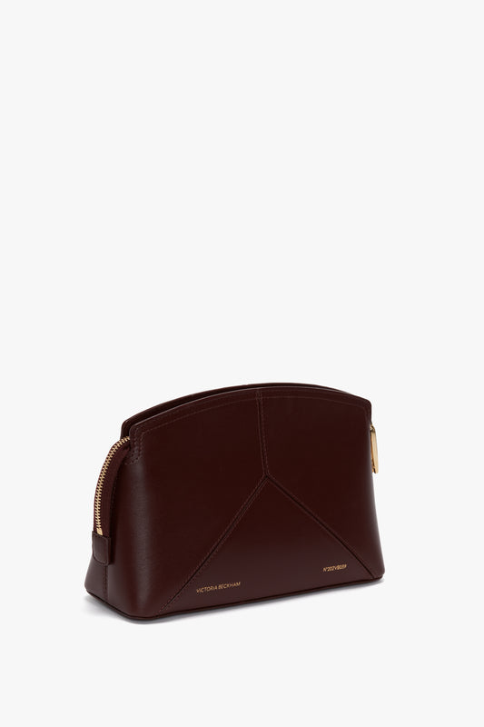 Victoria Cross Body In Burgundy Leather