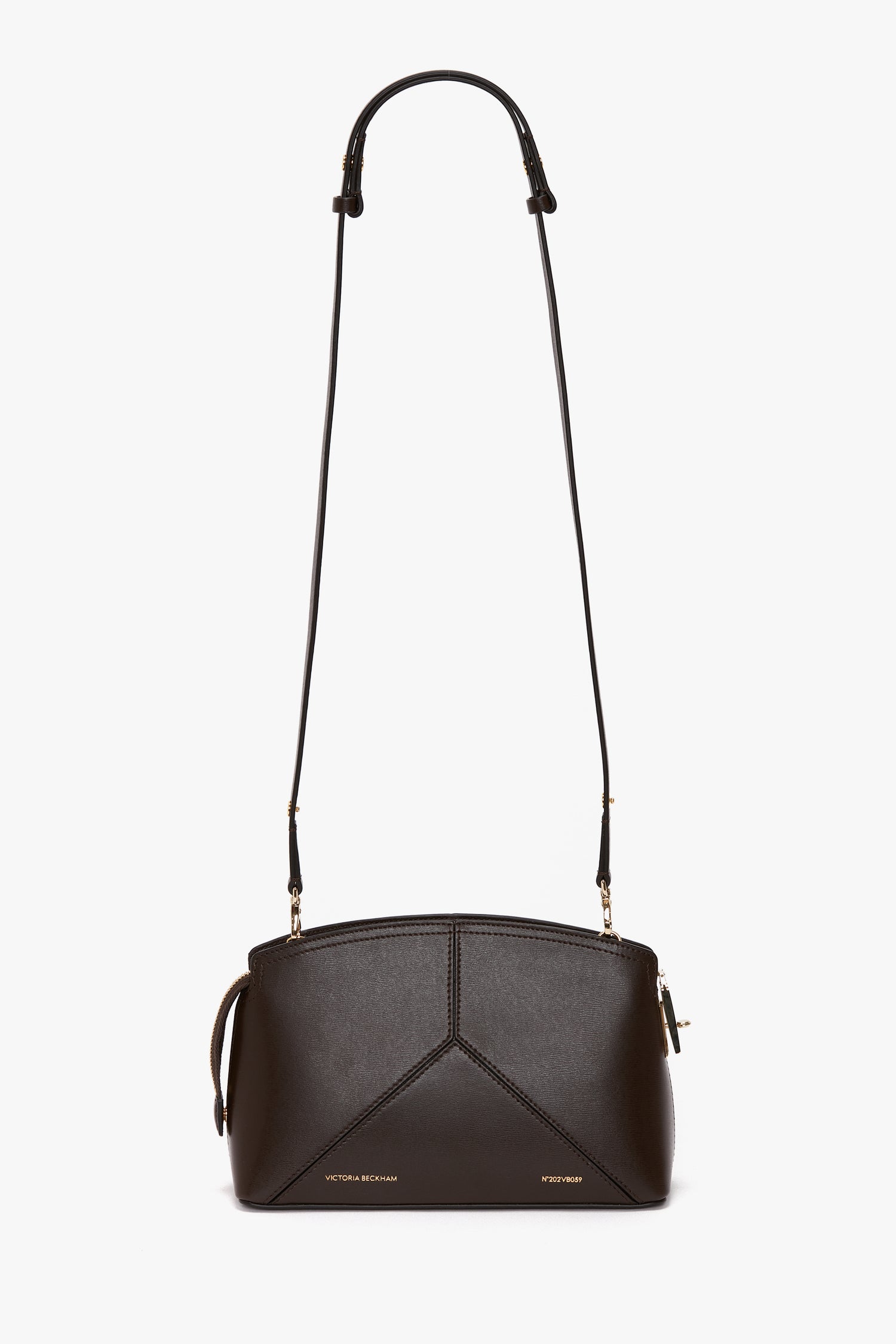 Victoria Crossbody Bag In Brown Leather – Victoria Beckham UK