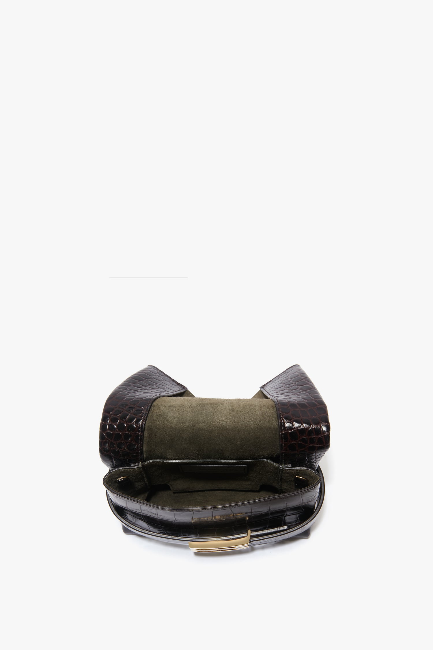 Mini croc crossbody bag 2025