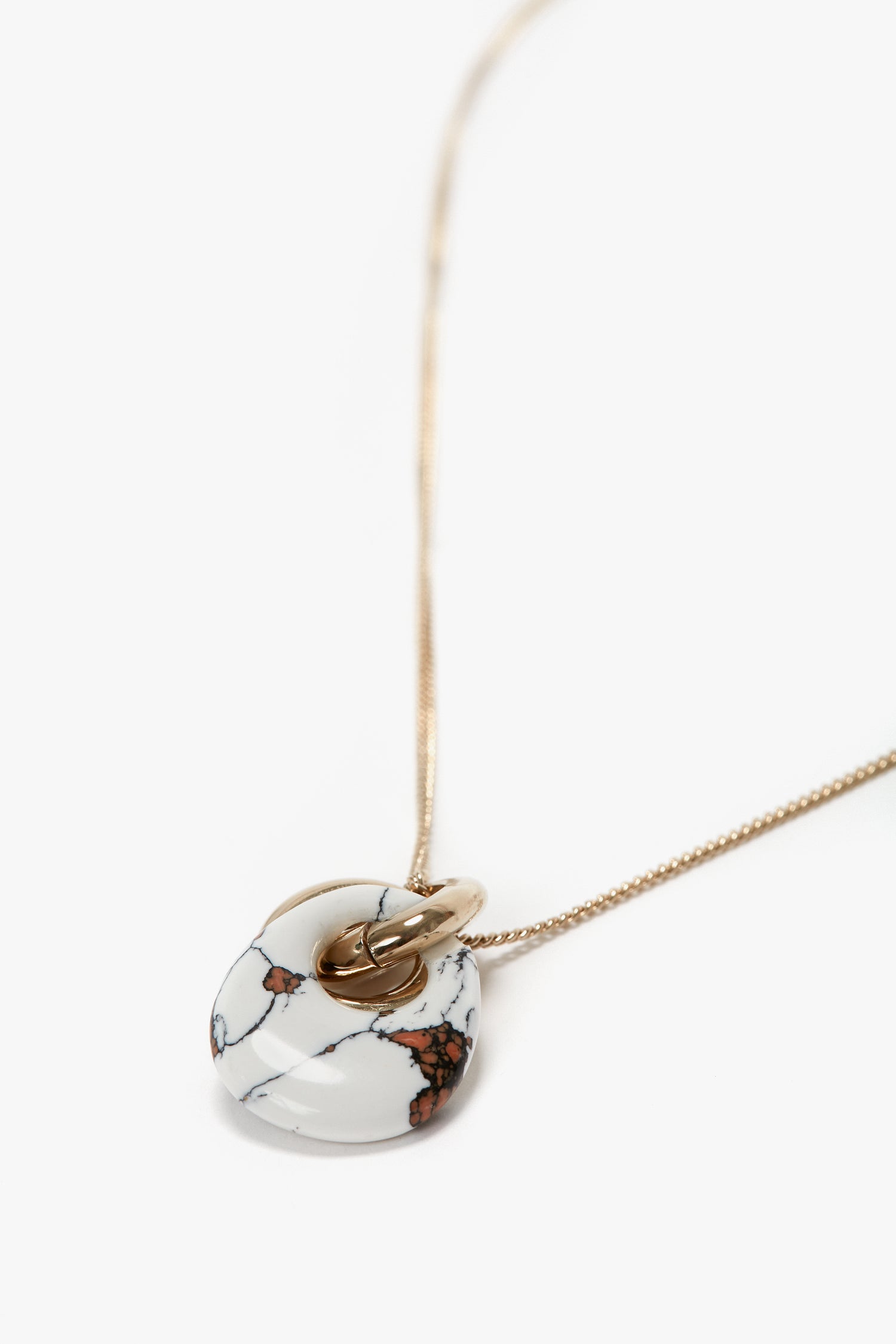 Resin chain necklace discount