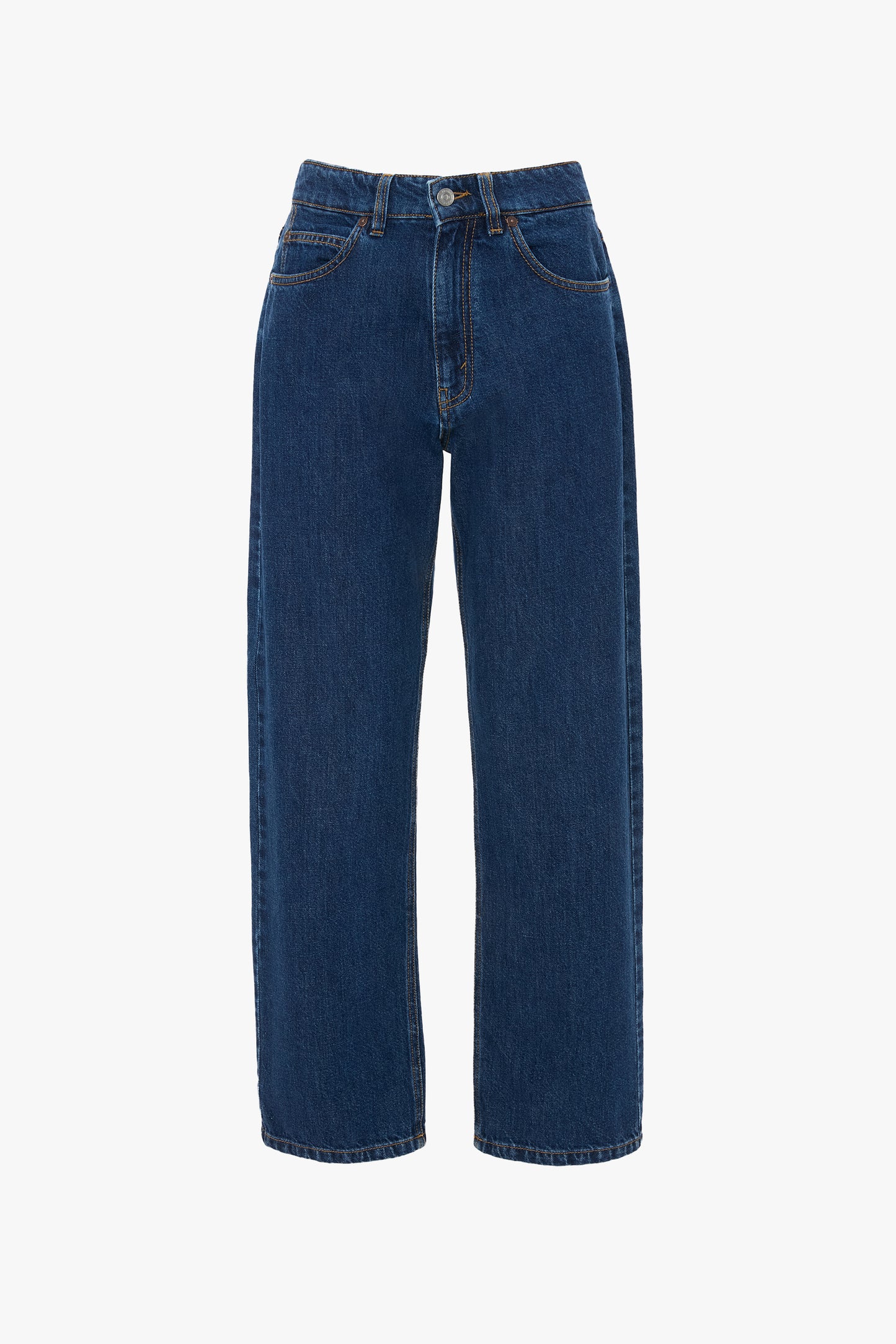 Bernie Relaxed Jean In Deep Blue Stonewash