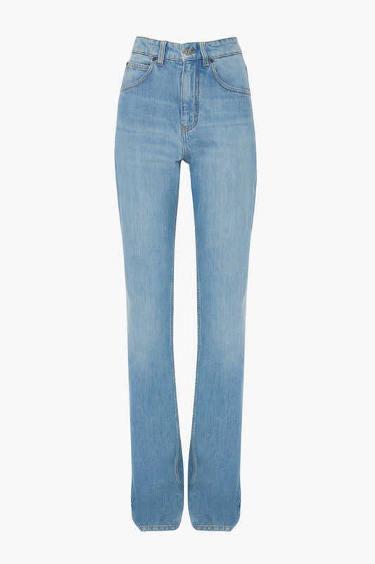 Julia High Waisted Stretch Jean In Light Blue Wash