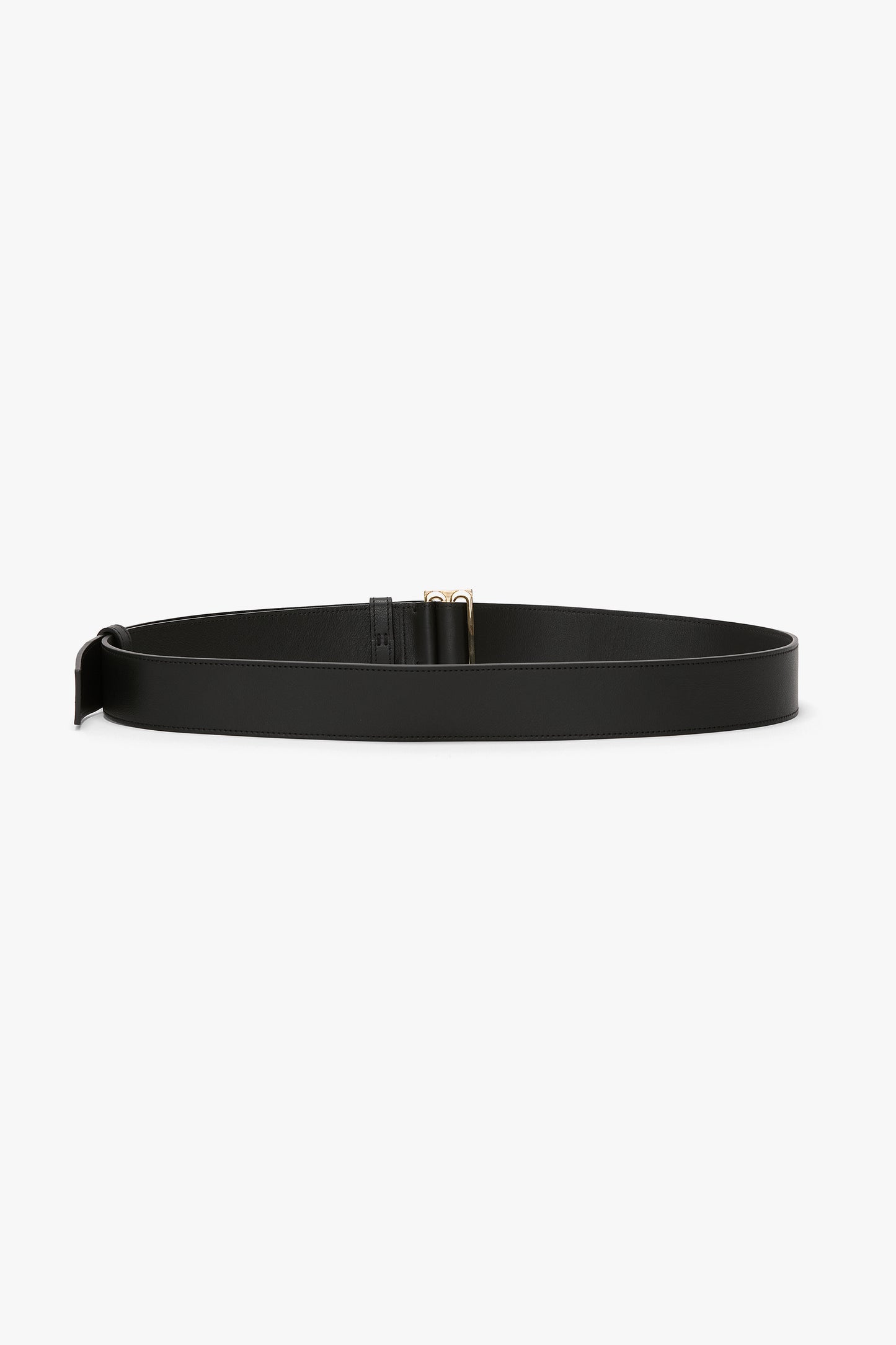 Dorian Tuxedo Belt In Black Soft Leather