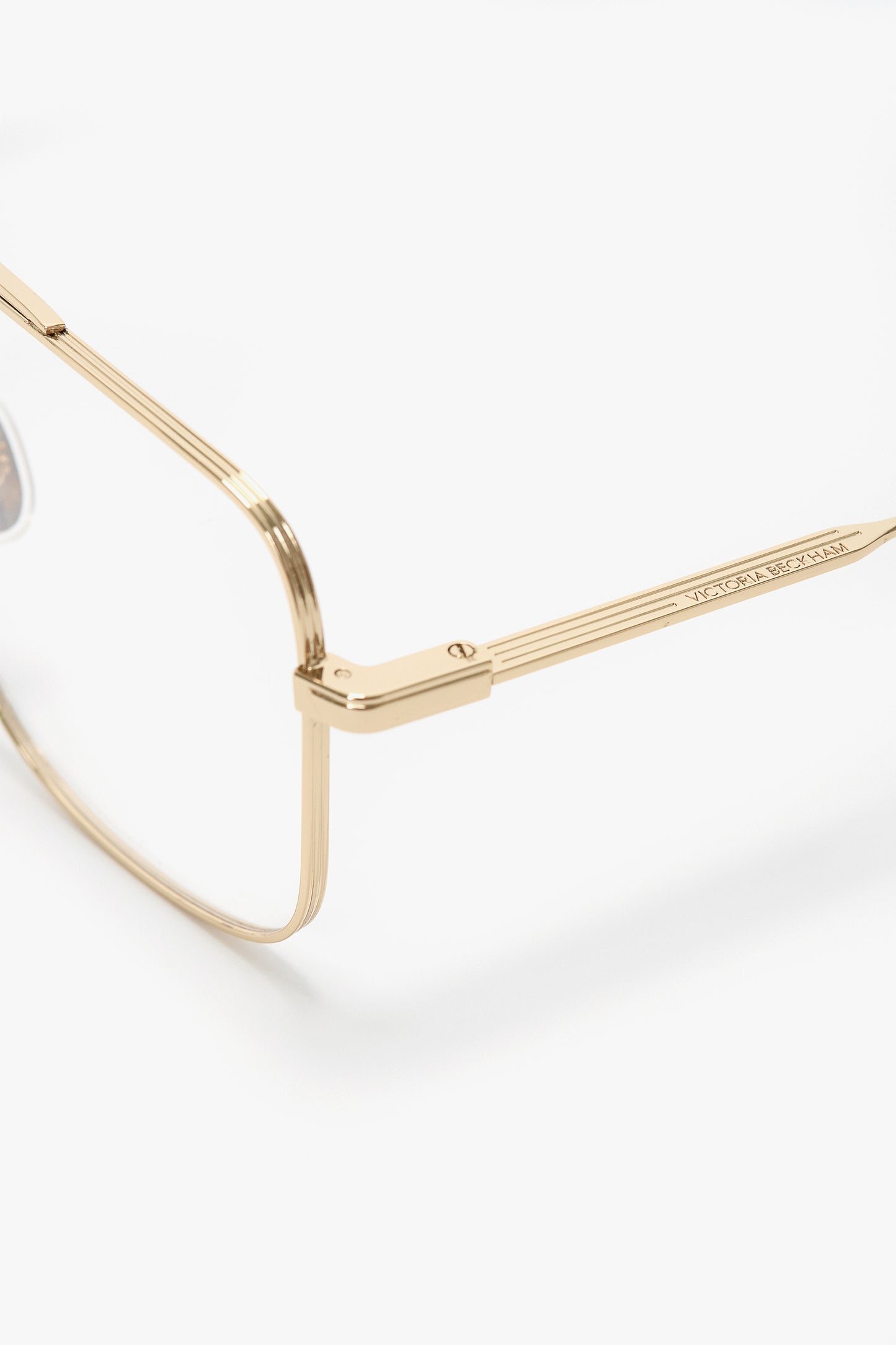 Fine Double Bridge Optical In Gold