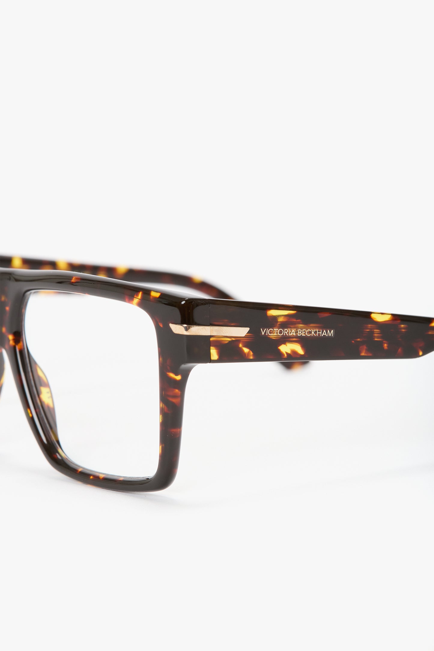 Sculpted Flat Top Frame In Havana