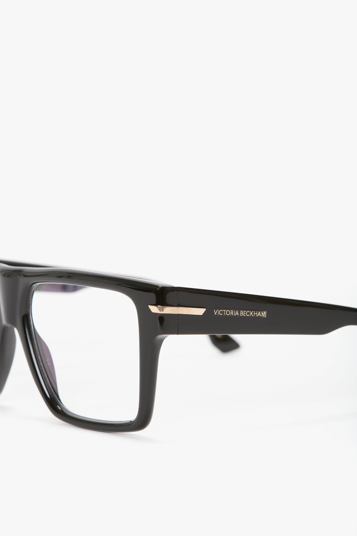 Sculpted Flat Top Frame In Black
