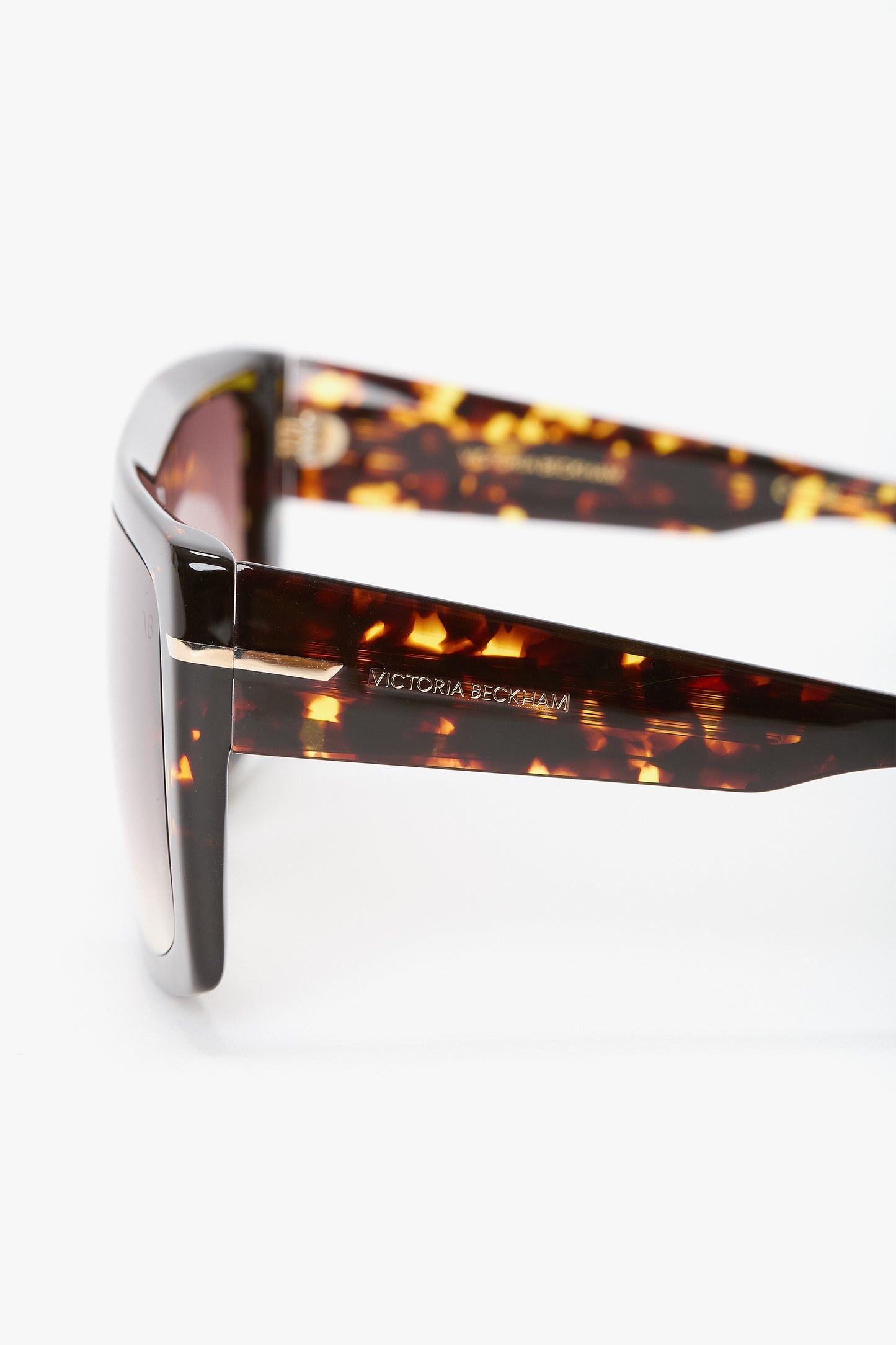 Oversized Flat Top Frame In Havana