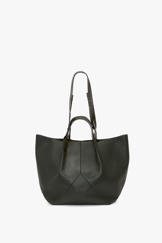 The Jumbo Tote In Loden Leather