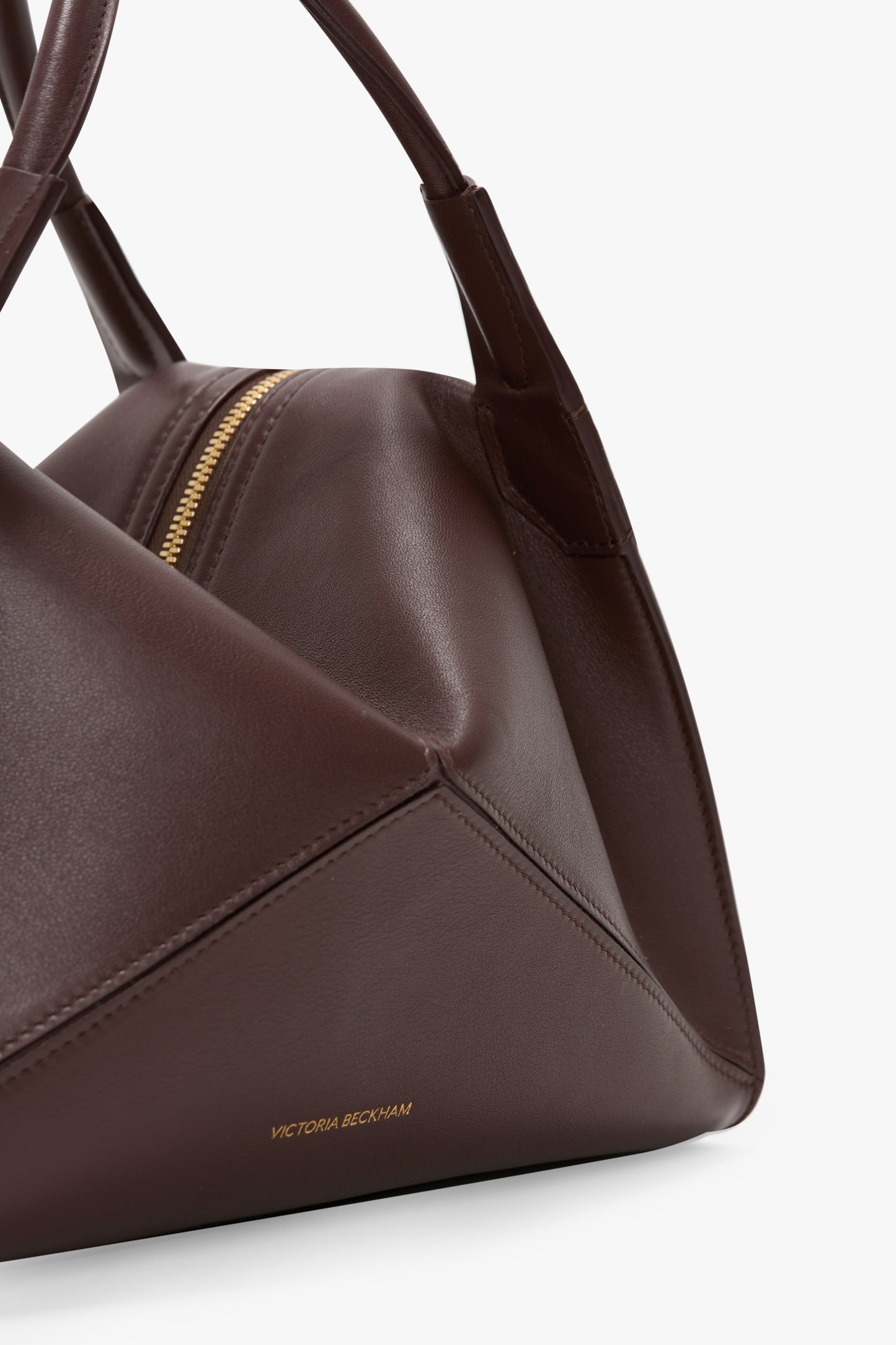 Victoria Plié Bag In Burgundy Leather – Victoria Beckham UK