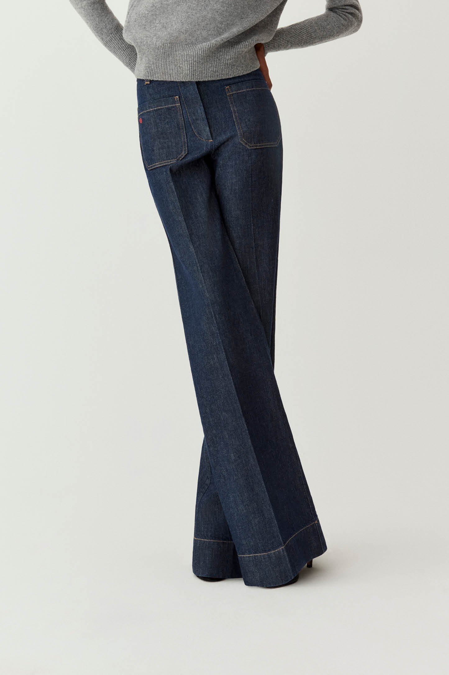 Alina High Waisted Jean In Indigo Rinse