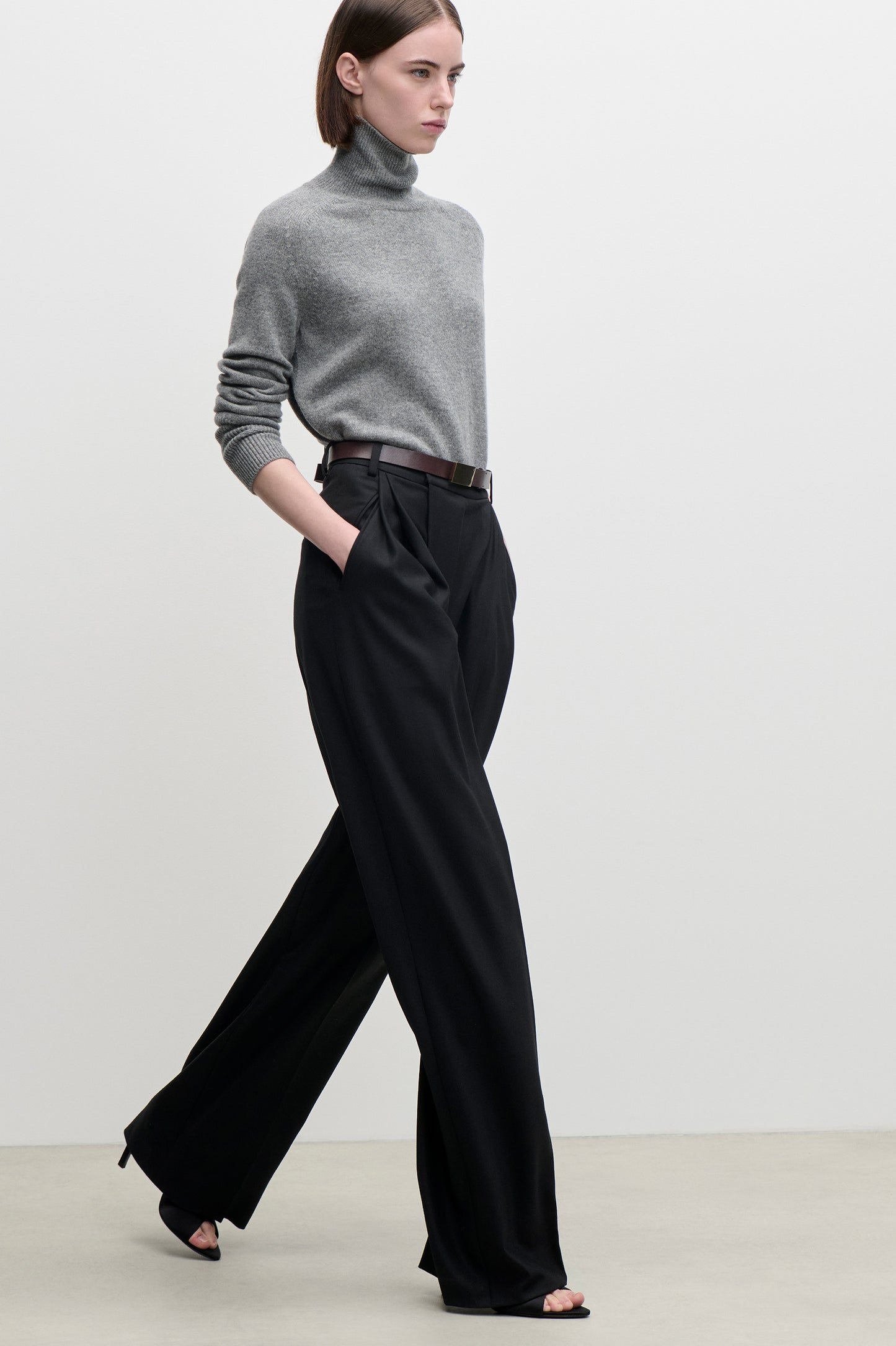 Marie Jumper In Grey Marl