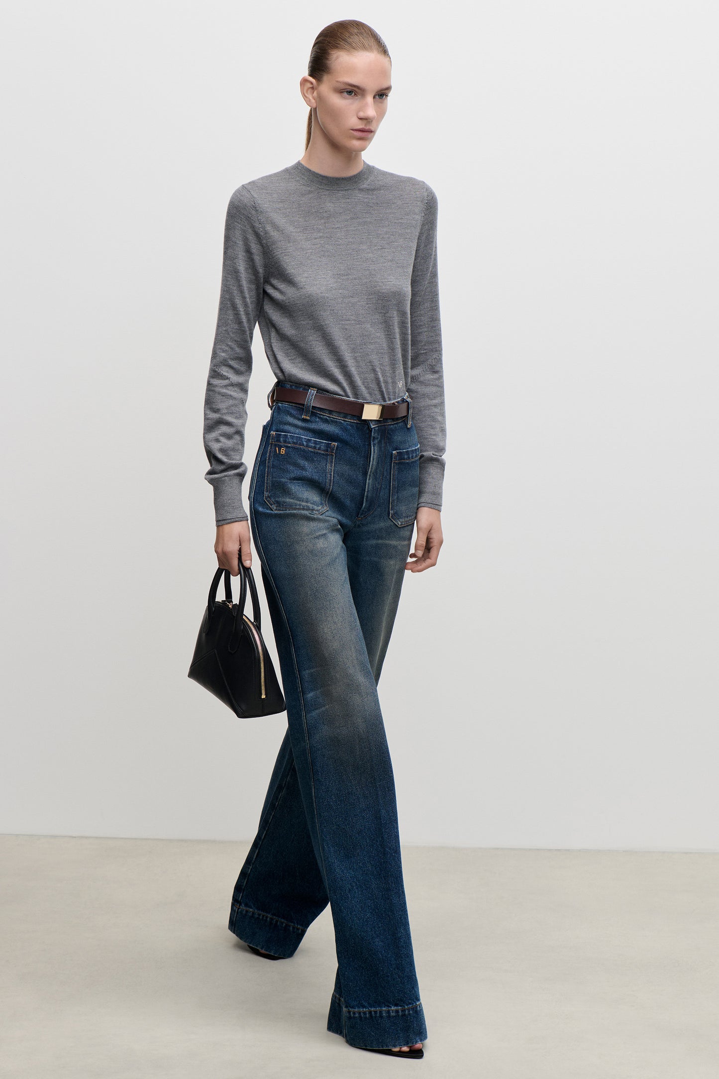 Alina Jean In Dark Vintage Wash