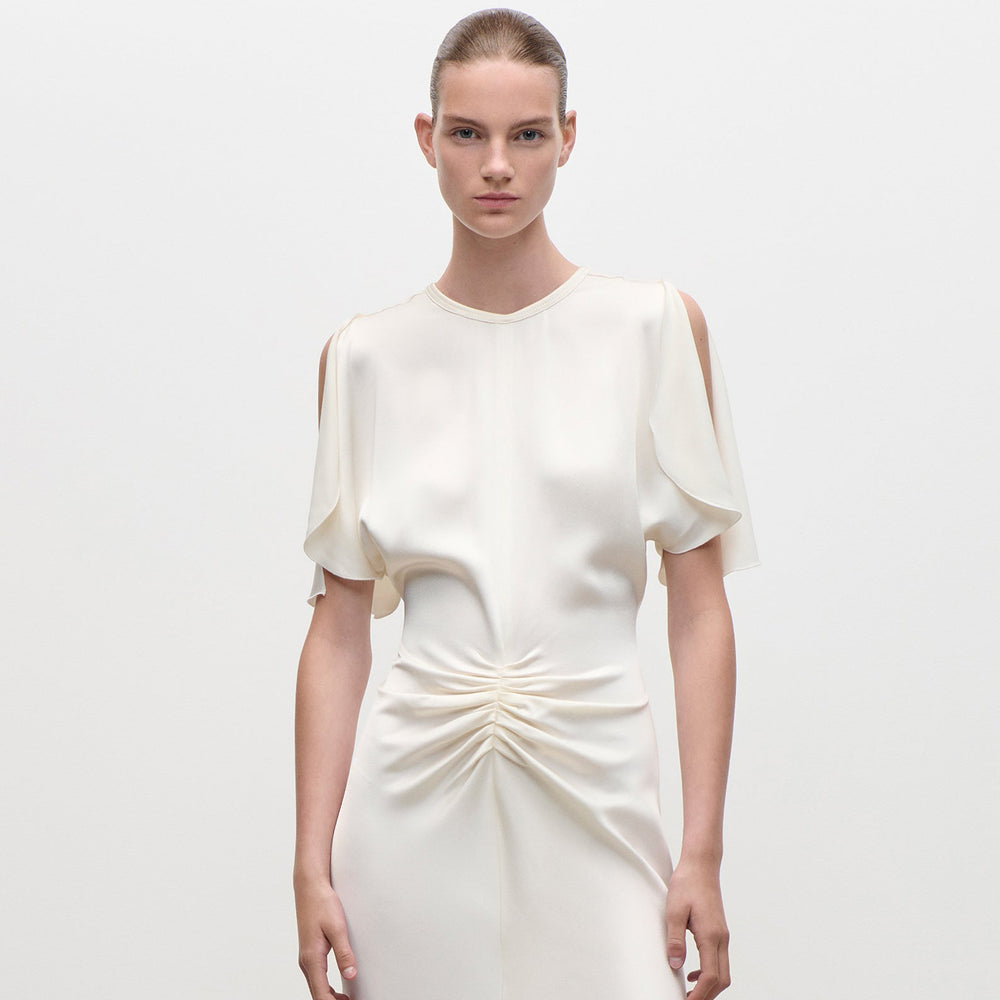 Isabella Gown In Ivory – Victoria Beckham
